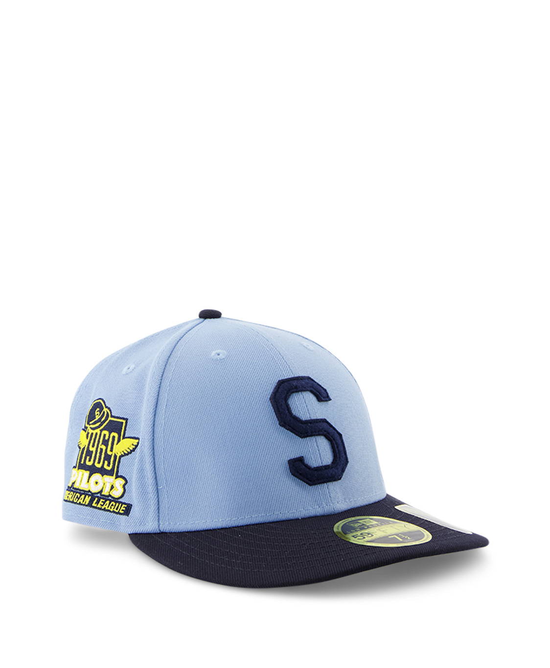 Pet Coops 59fifty Lp Seattle Pilots Licht Blauw