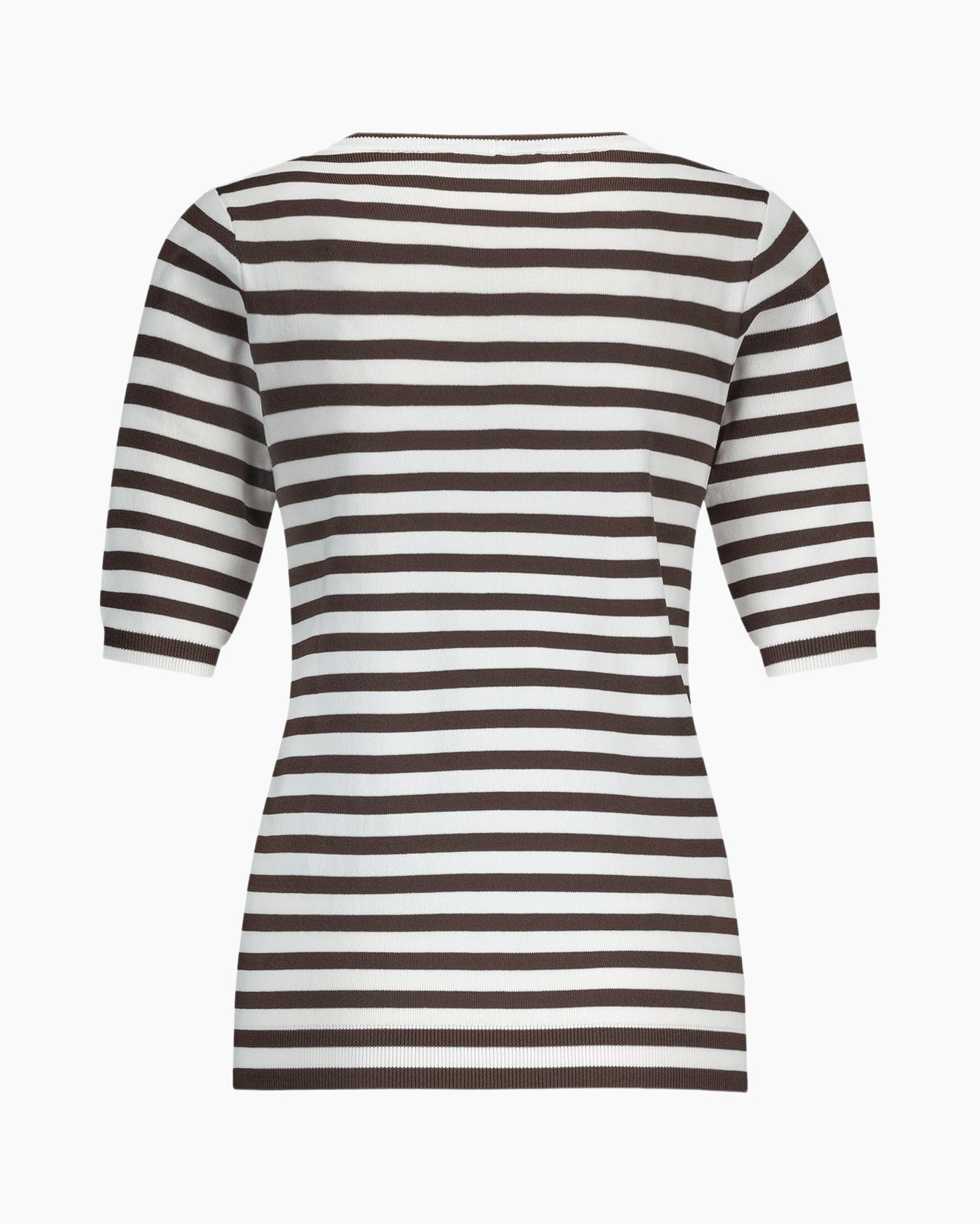 Pullover Luna Ssl Stripe Pullover Ecru