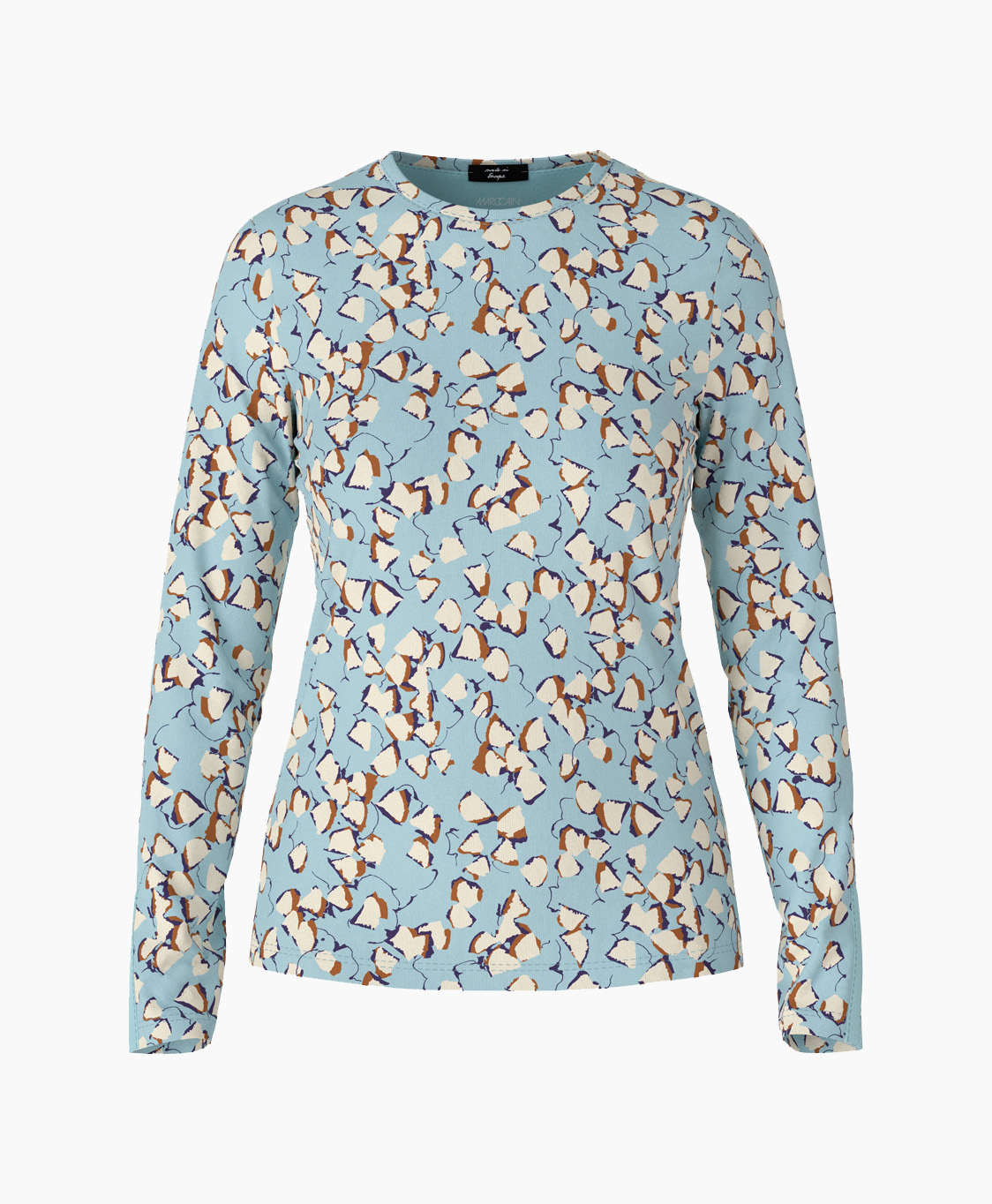 Marccain Collectie T-shirt Uc 48.13 J07 Blauw