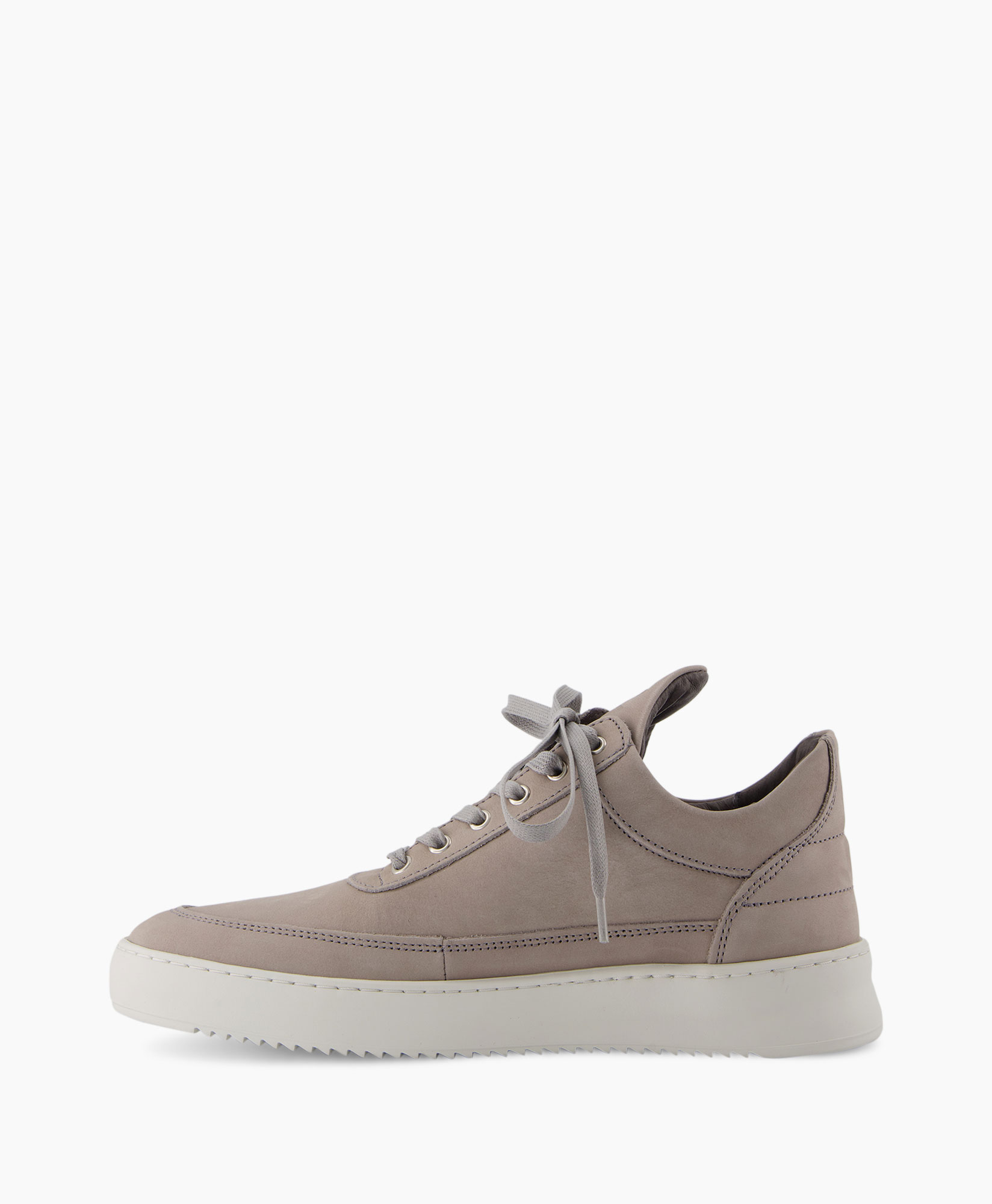 Filling Pieces Sneaker Low Top Ripple Nubuck Grijs