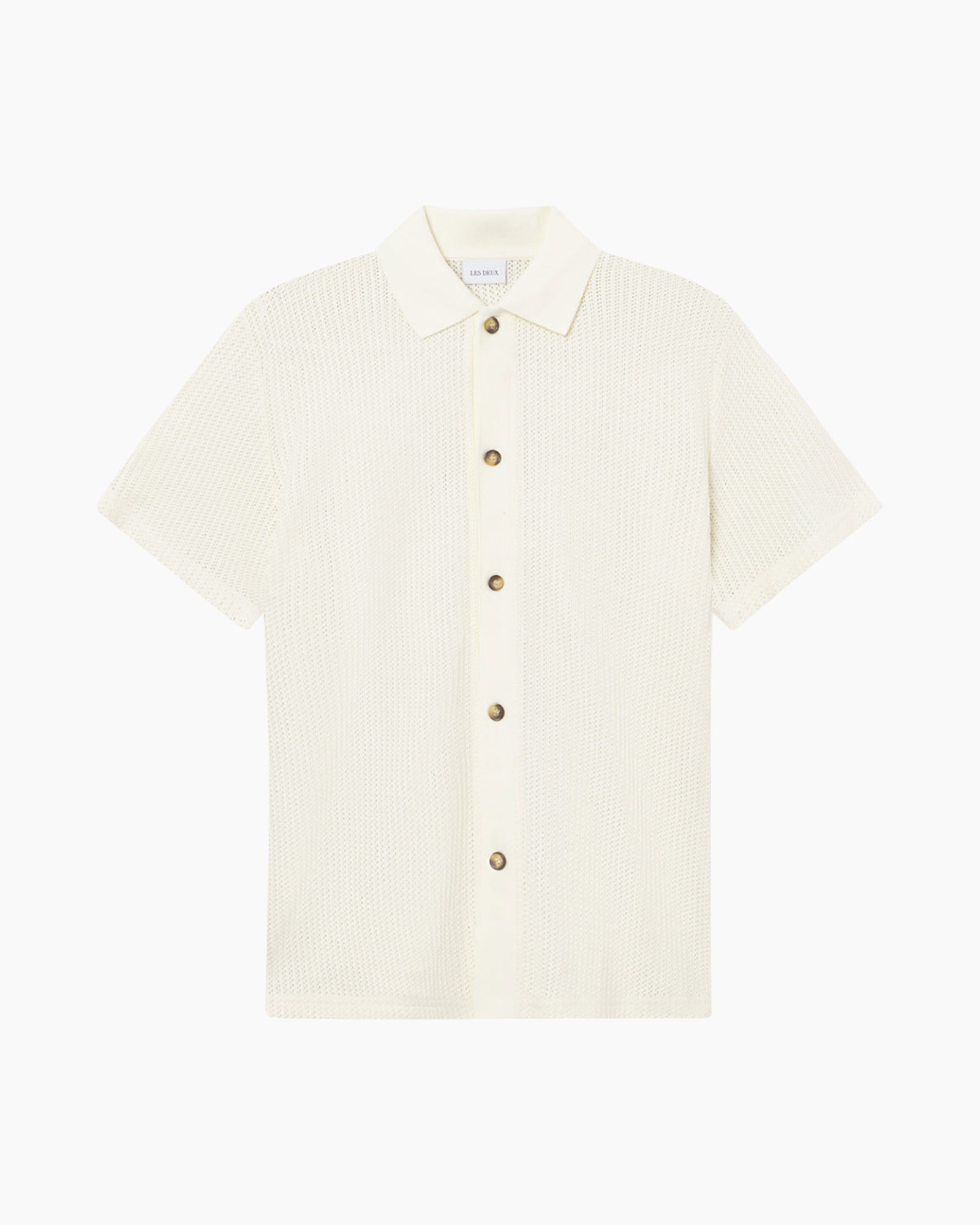 Overshirt Axel Ss Ivoor / Naturel