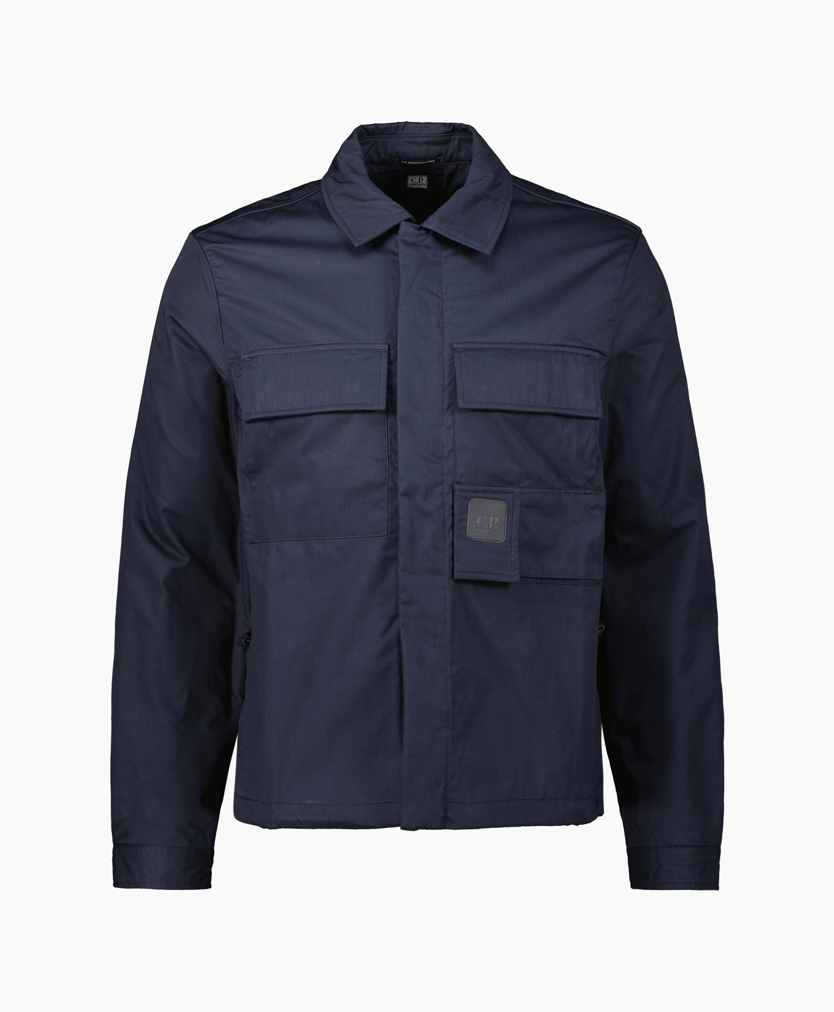Cp Company Jack Shirts - Long Sleeve Blauw