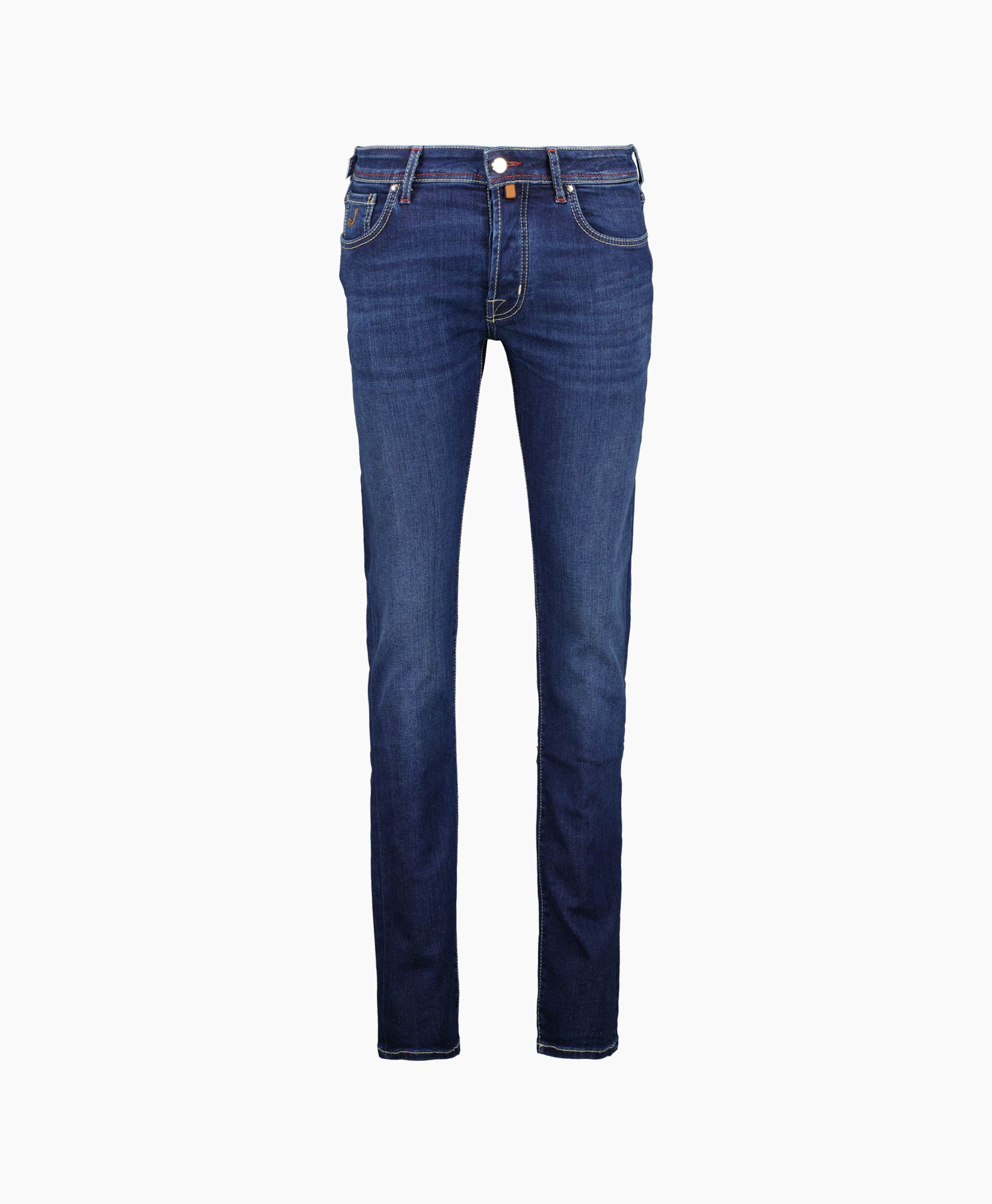 Jacob Cohen Jeans 5 Pkt Slim Fit Bard Blauw