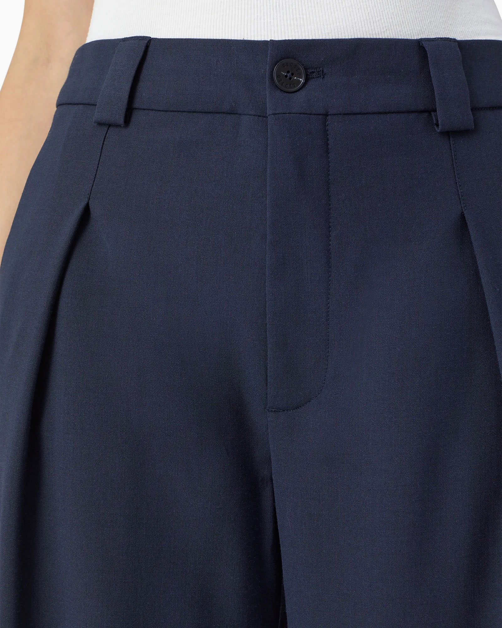 Pantalon Mawson Donker Blauw