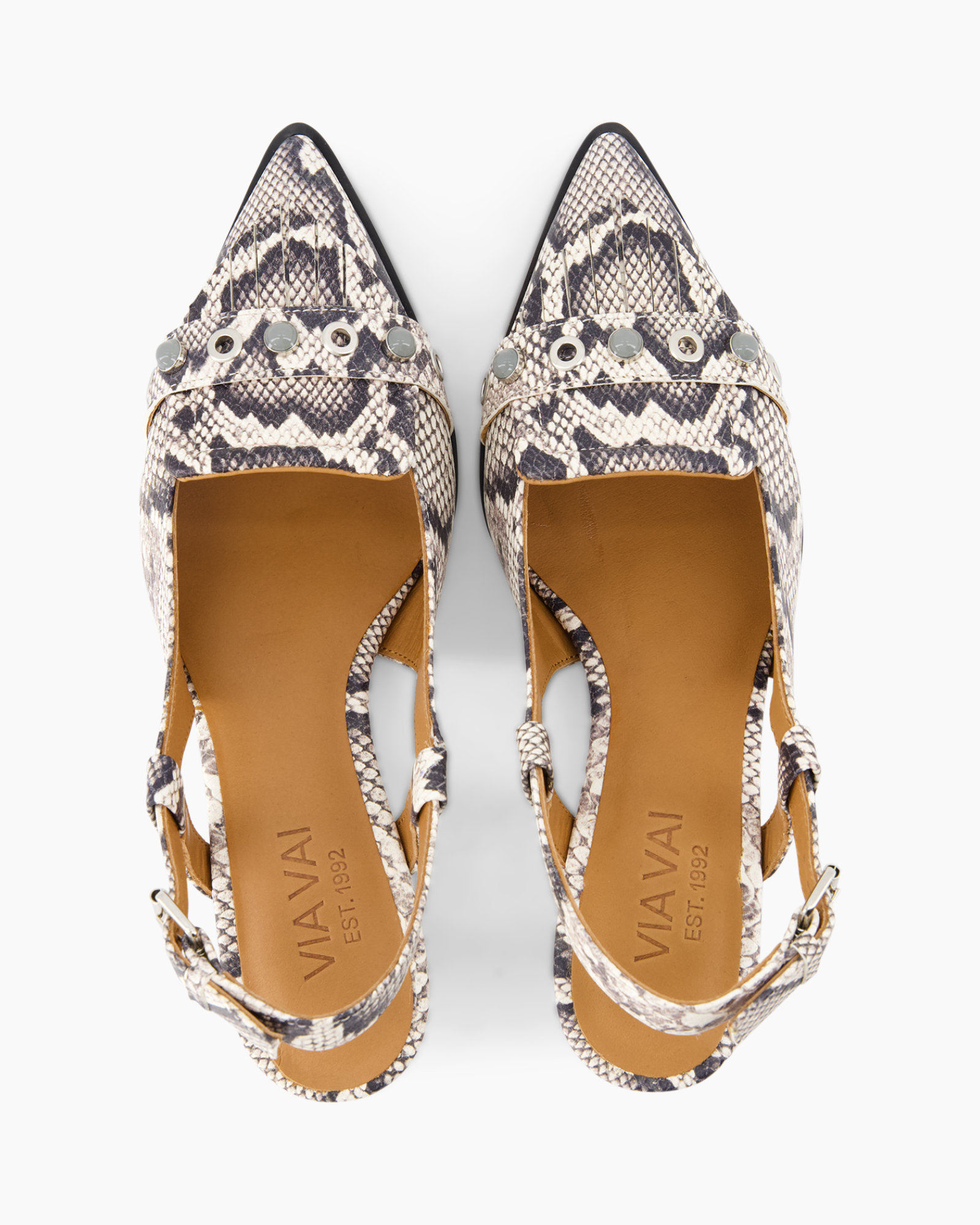 slangenhuid, pumps, puntige neus, enkellaars, sandalen