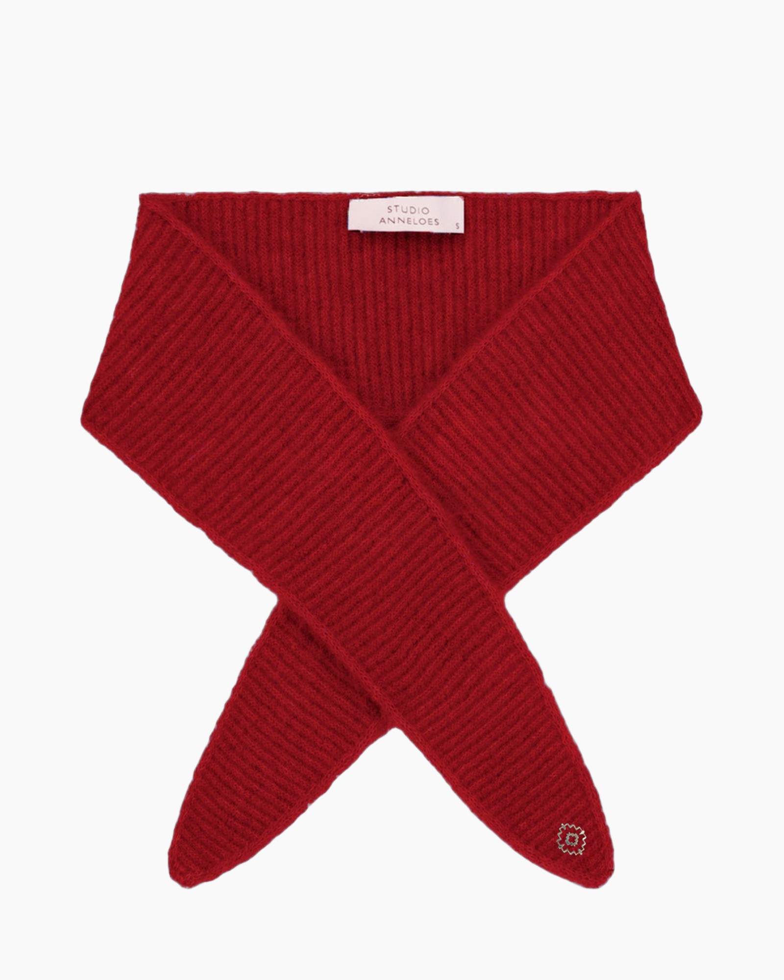 sjaal, gebreid, rood, omslag, sjaal met franjes