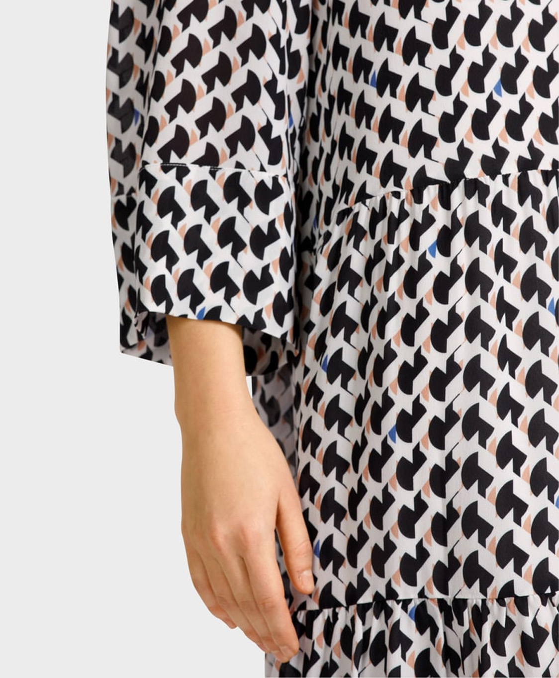 Marccain Additions Jurk Ua 21.23 W57 Print + 2 Kleurig