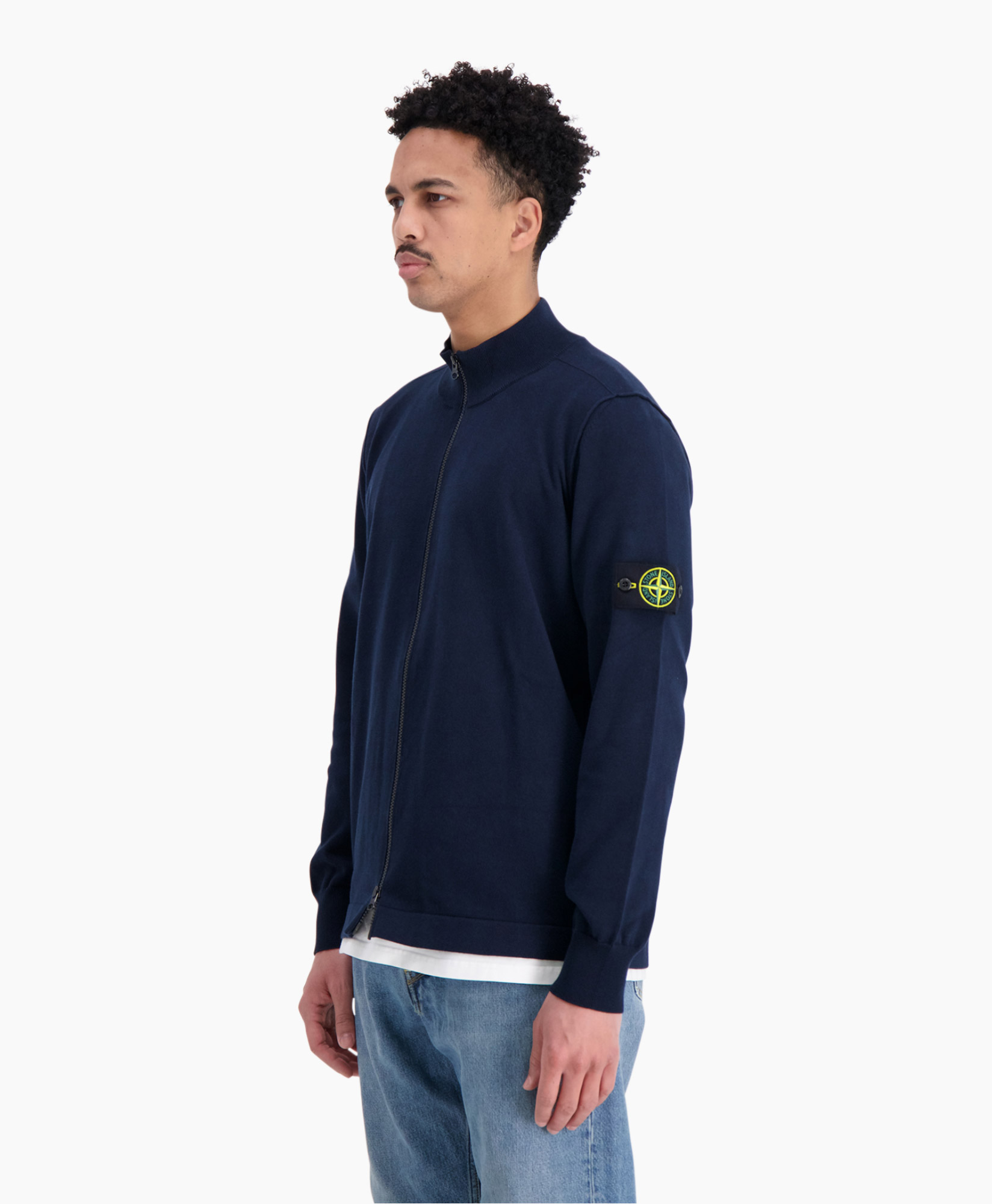 Stone Island Vest 542b2 Donker Blauw