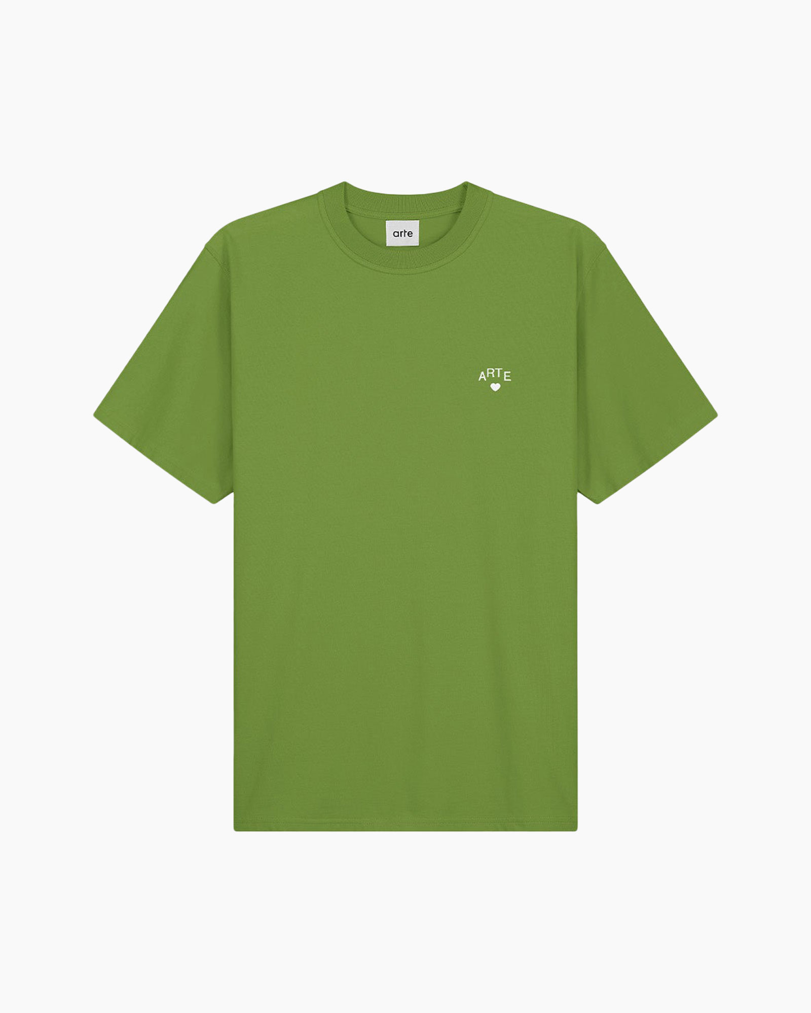 t-shirt, eenvormig, groen, korte mouw, logo klein