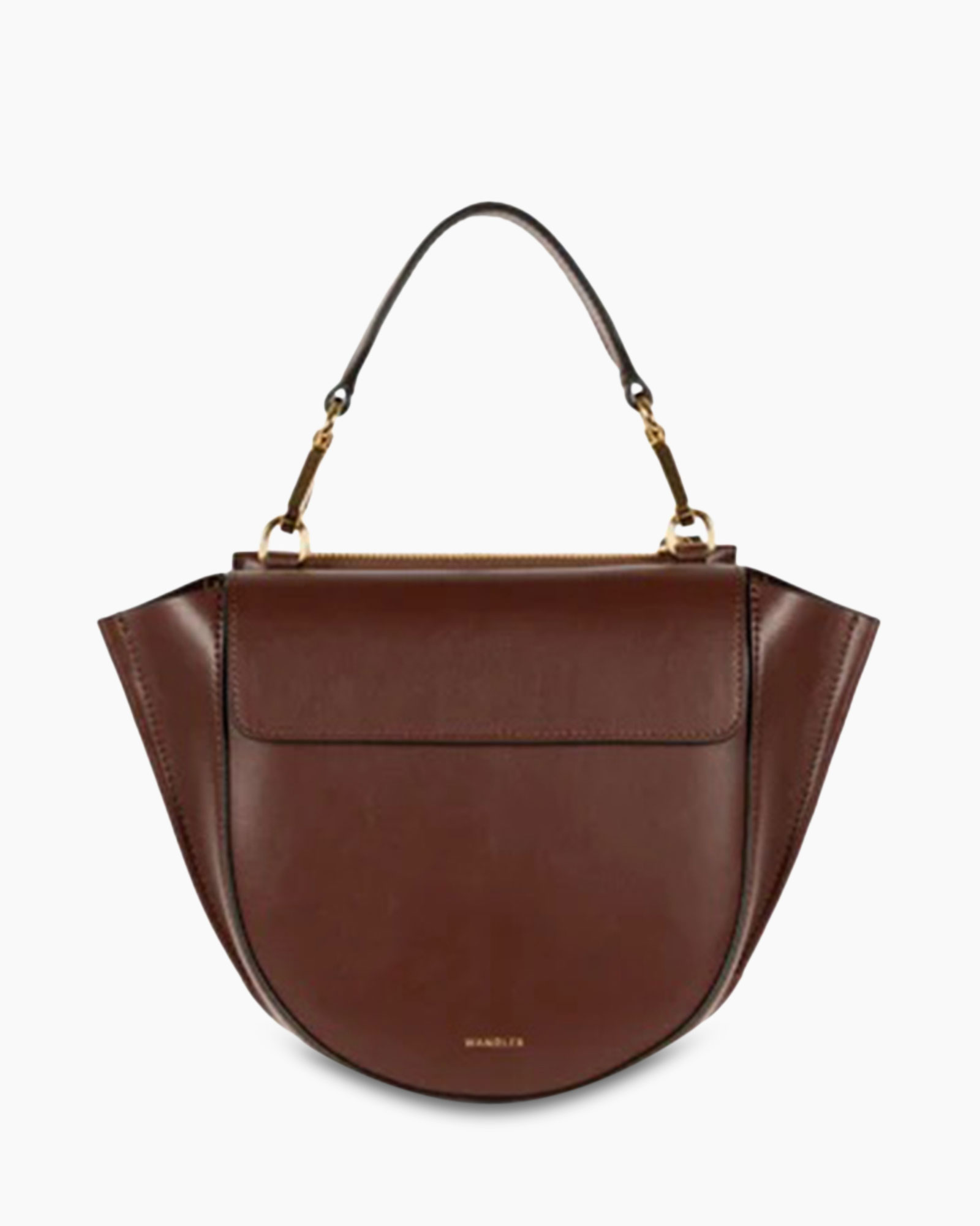 Crossbody Tas Hortensia Mini Donker Bruin