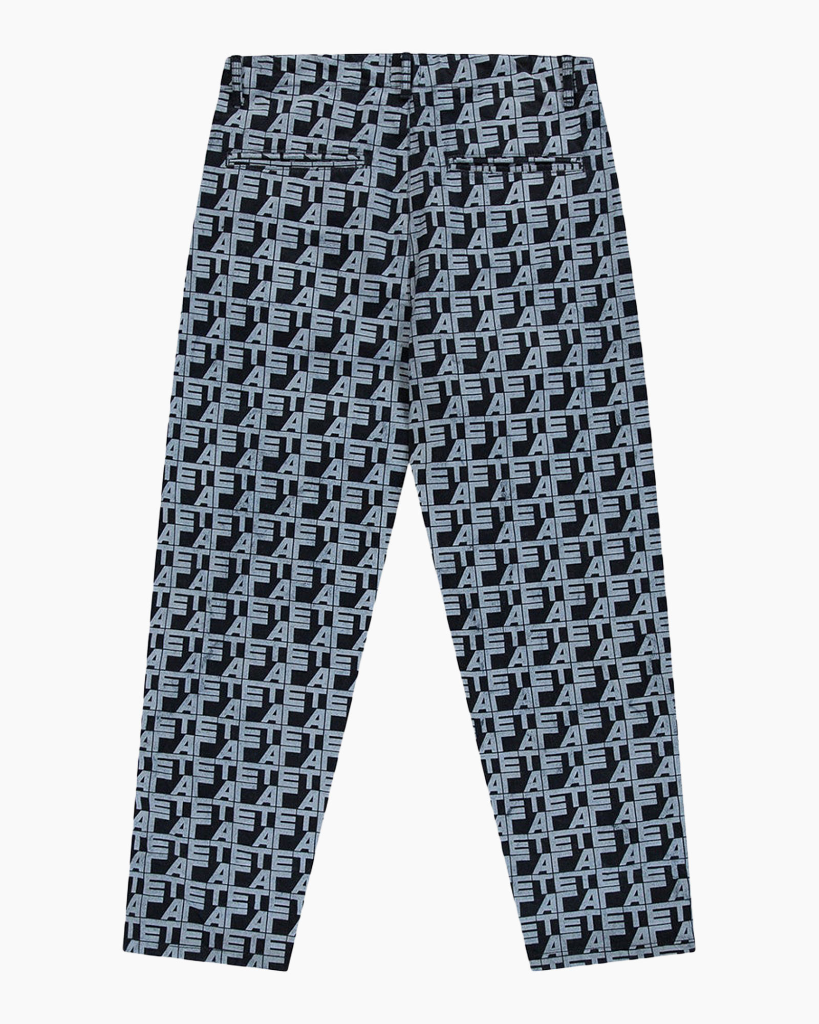 leggings, patroon, stretch, midgewicht, volledige lengte