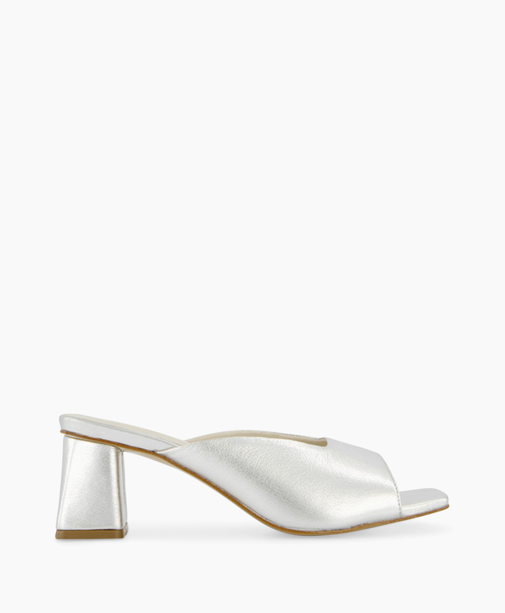 Pump Maureen Mid Heel Sandals Zilver