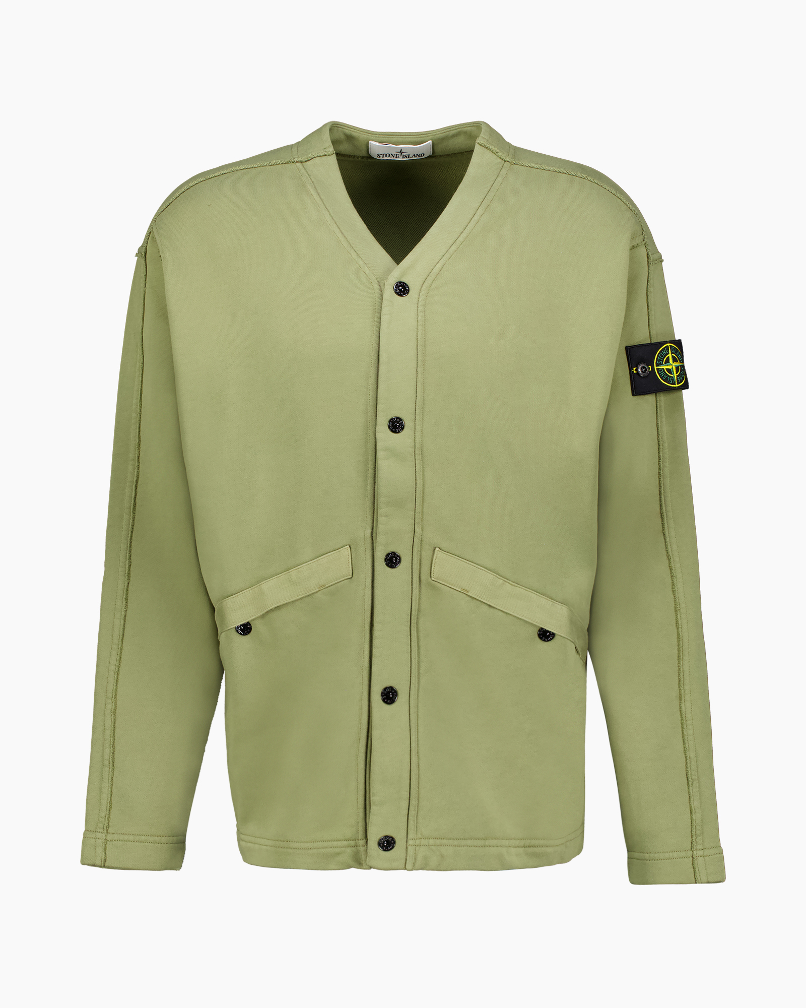 cardigan, slim?, green, button-up, pocketed