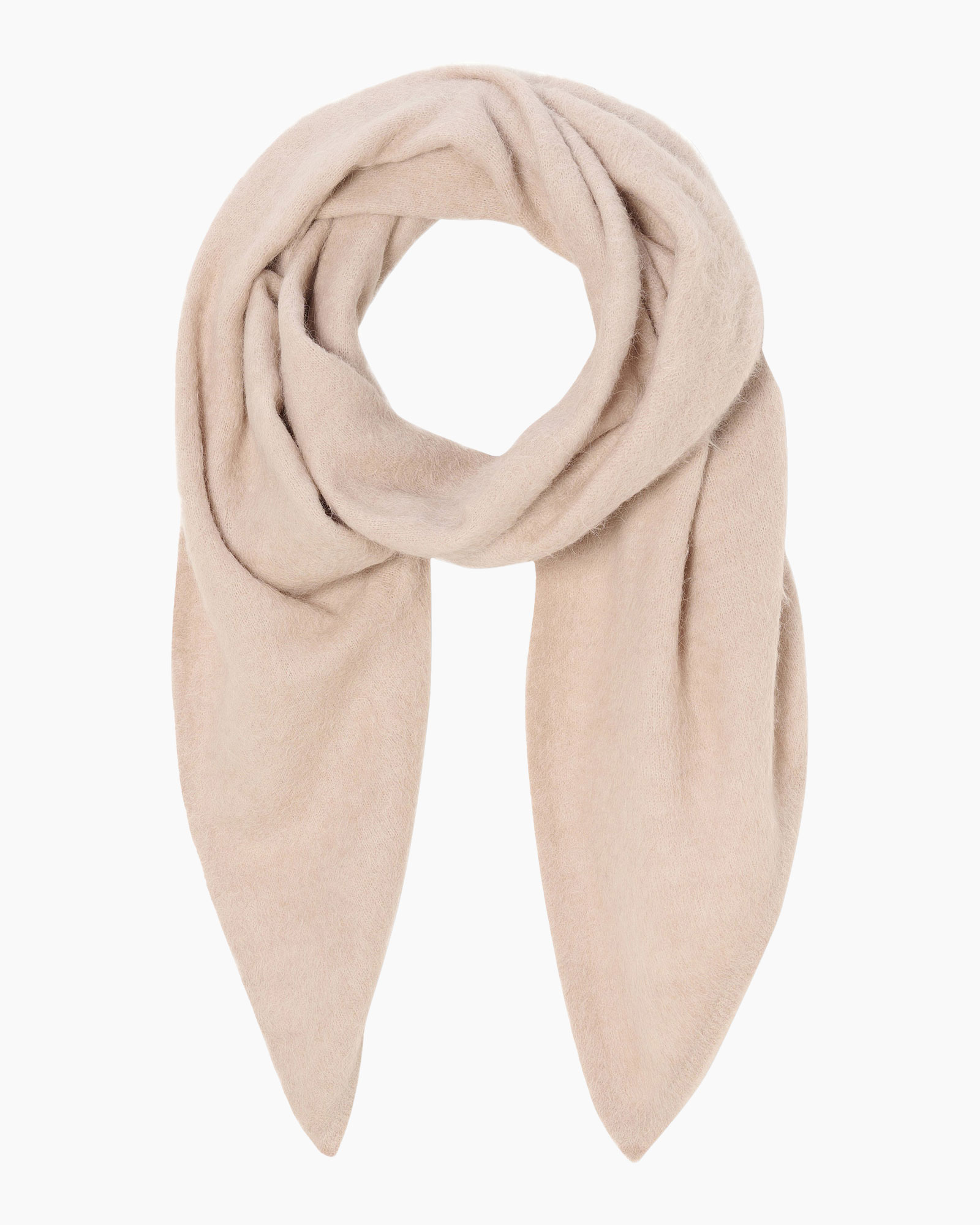 sjaal, winter, beige, brei, omslag