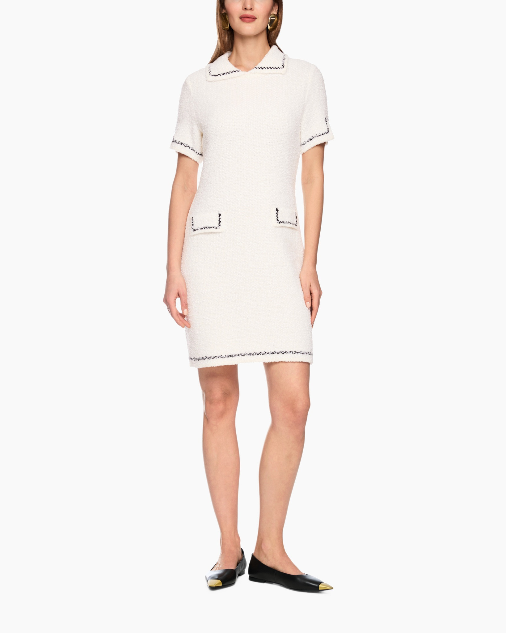 Linen, Dress, Adult, Person, Woman