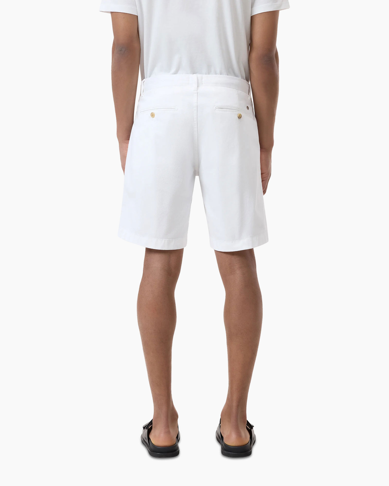 Korte Broek Classic Chino Shorts Wit