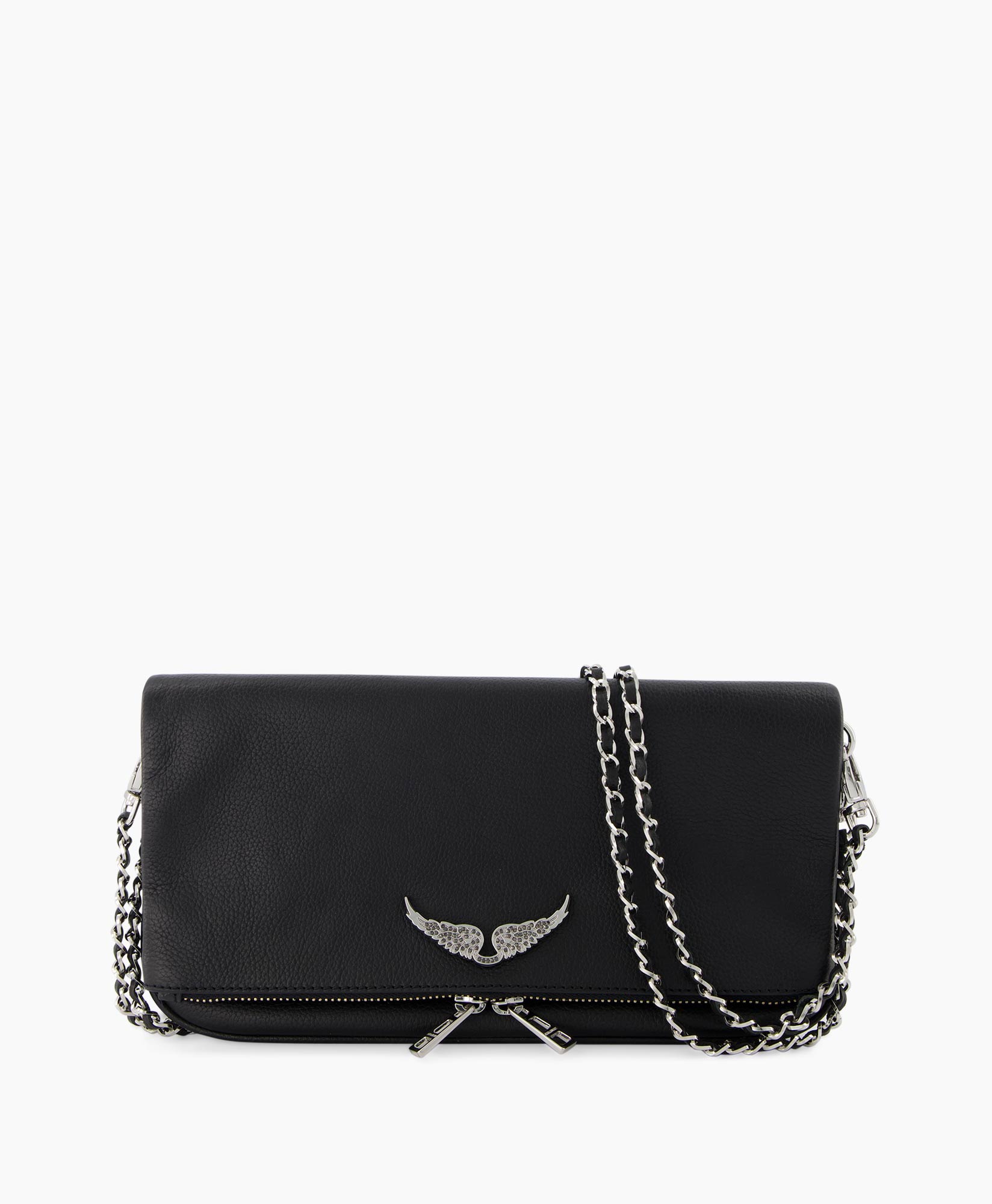 wenselijk Leerling hoofdkussen Zadig & Voltaire Crossbody Tas Lwba00050 Zwart