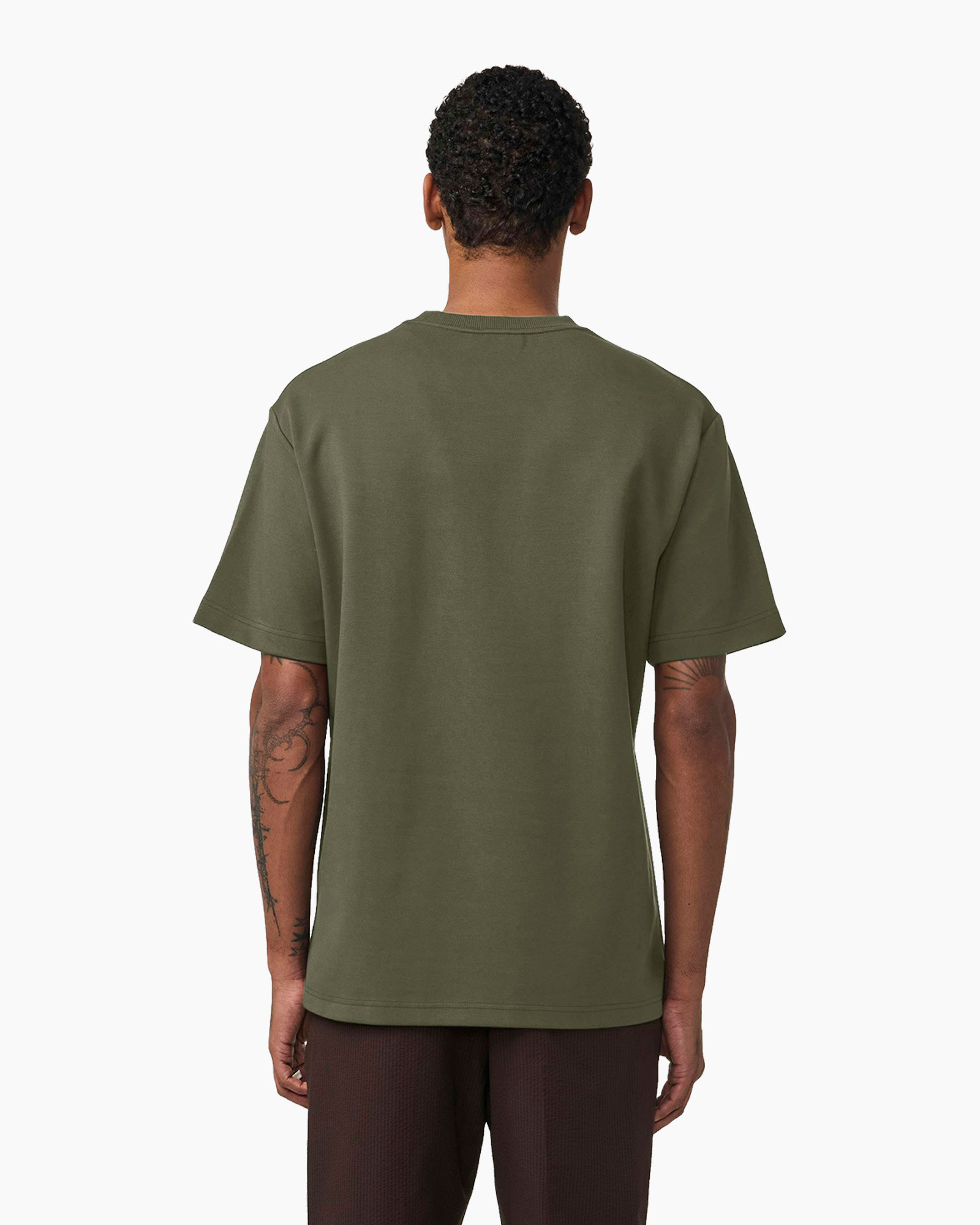 T-shirt Korte Mouw Nat Ss Logo 3457 Groen