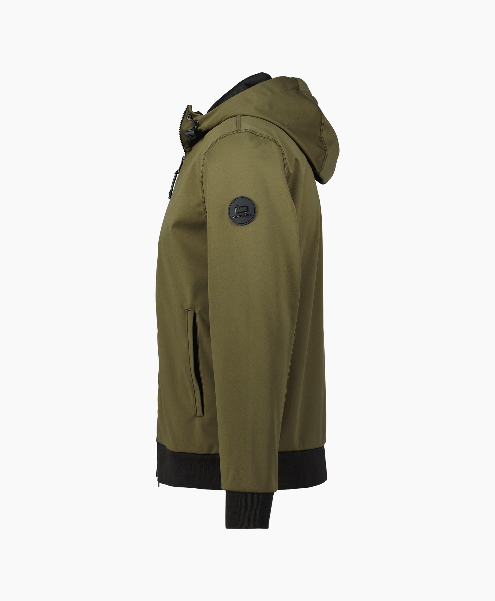 Woolrich Softshell Donker Groen