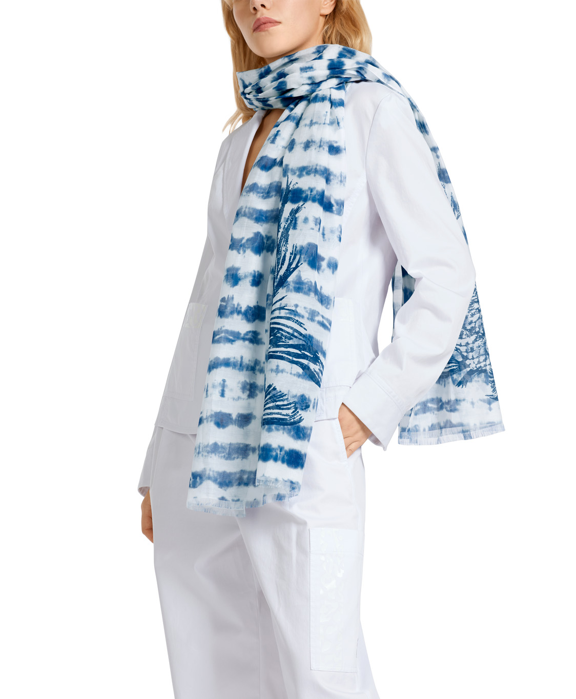 Marccain Sport Shawl Us B4.07 Z27 Blauw