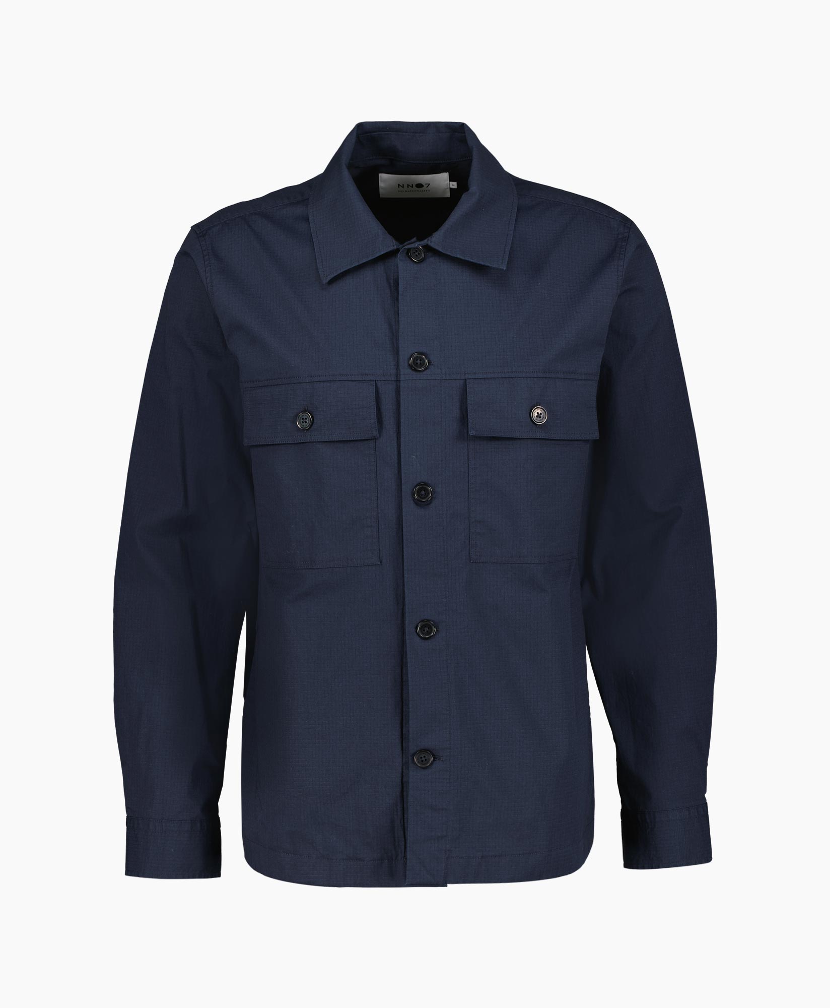 Nn07 Overshirt Wilas 1449 Donker Blauw