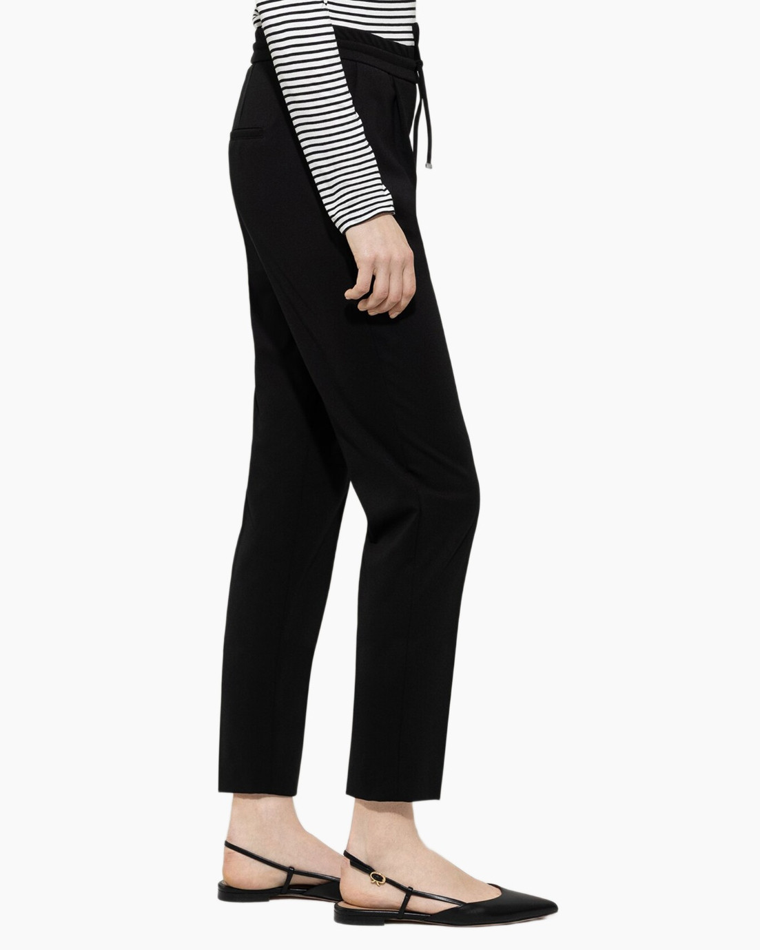Broek 628817/3643-0 Zwart dessin