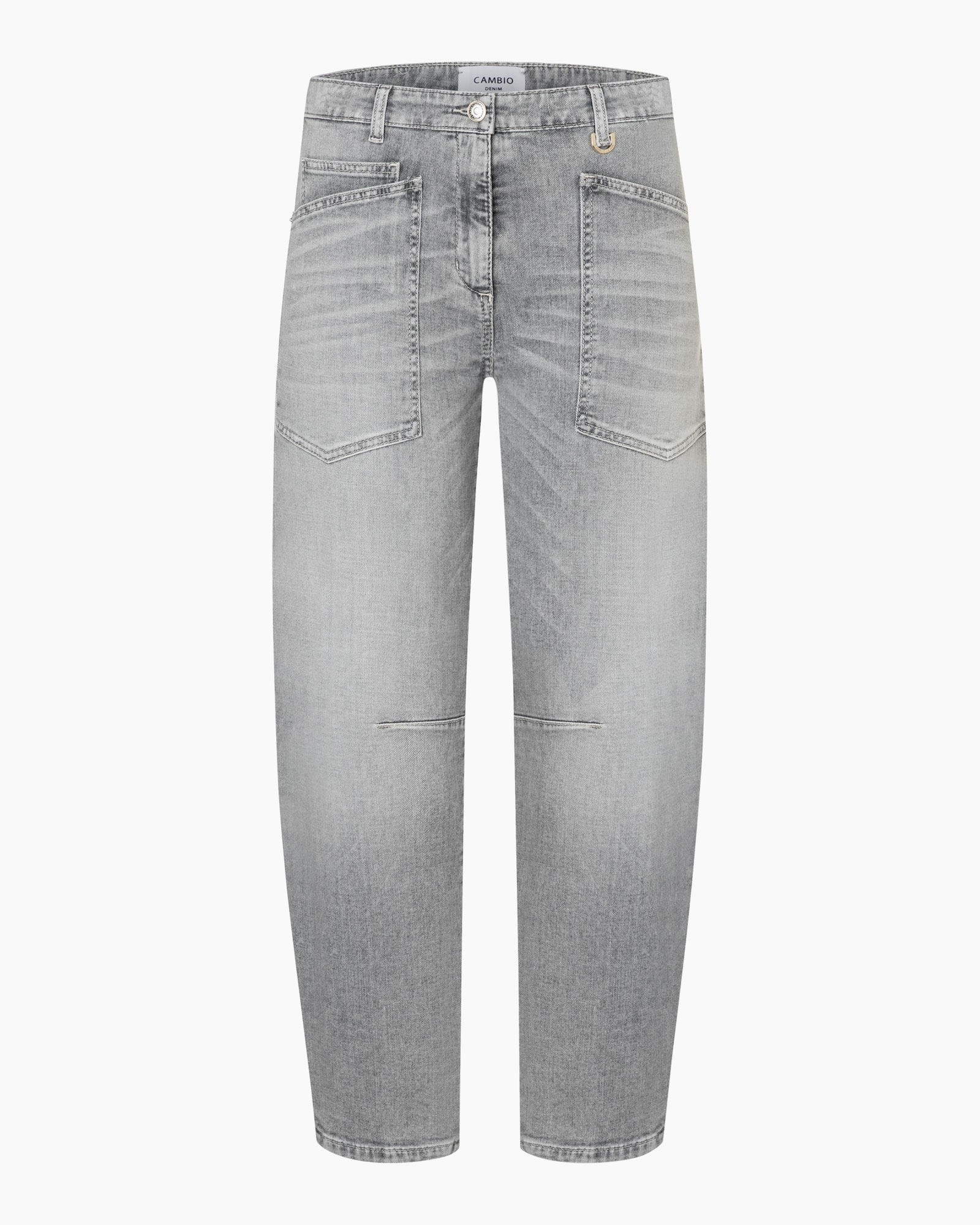 denim, jeans, slim fit, lichte wash, zakken