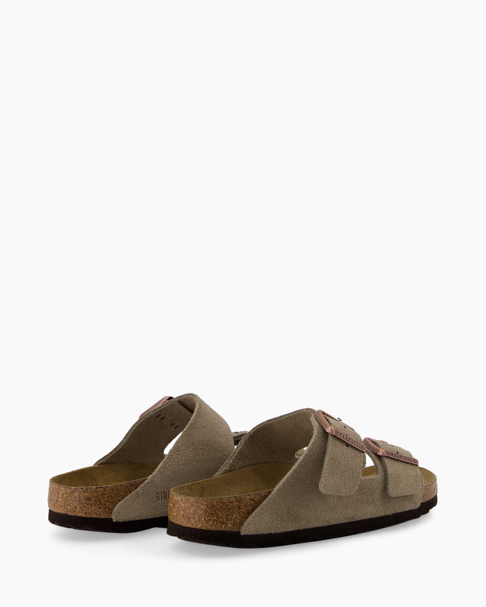 Sandaal Zonder Hak Arizona Soft Footbed Taupe