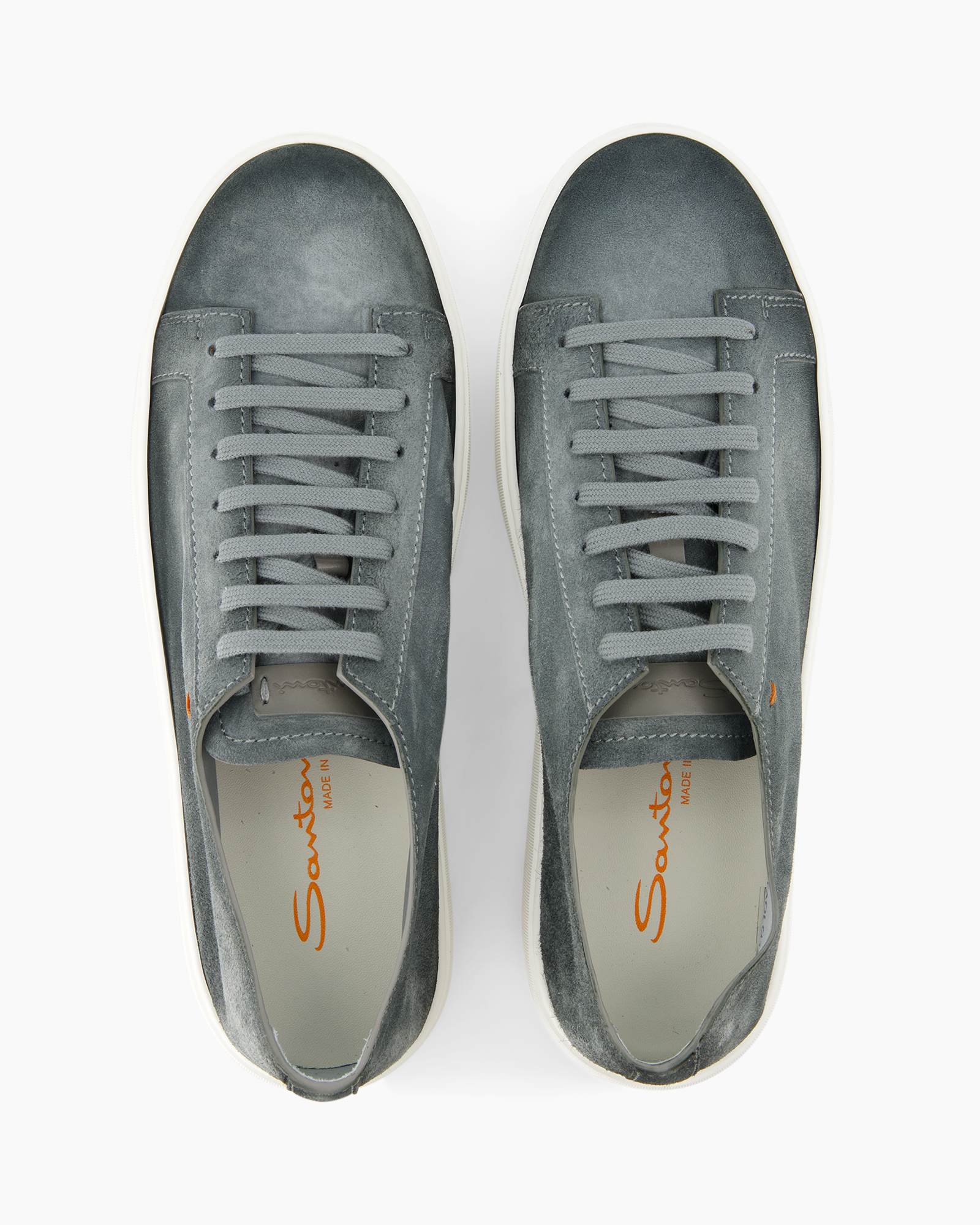 sneakers, grijs, veters, suede, casual