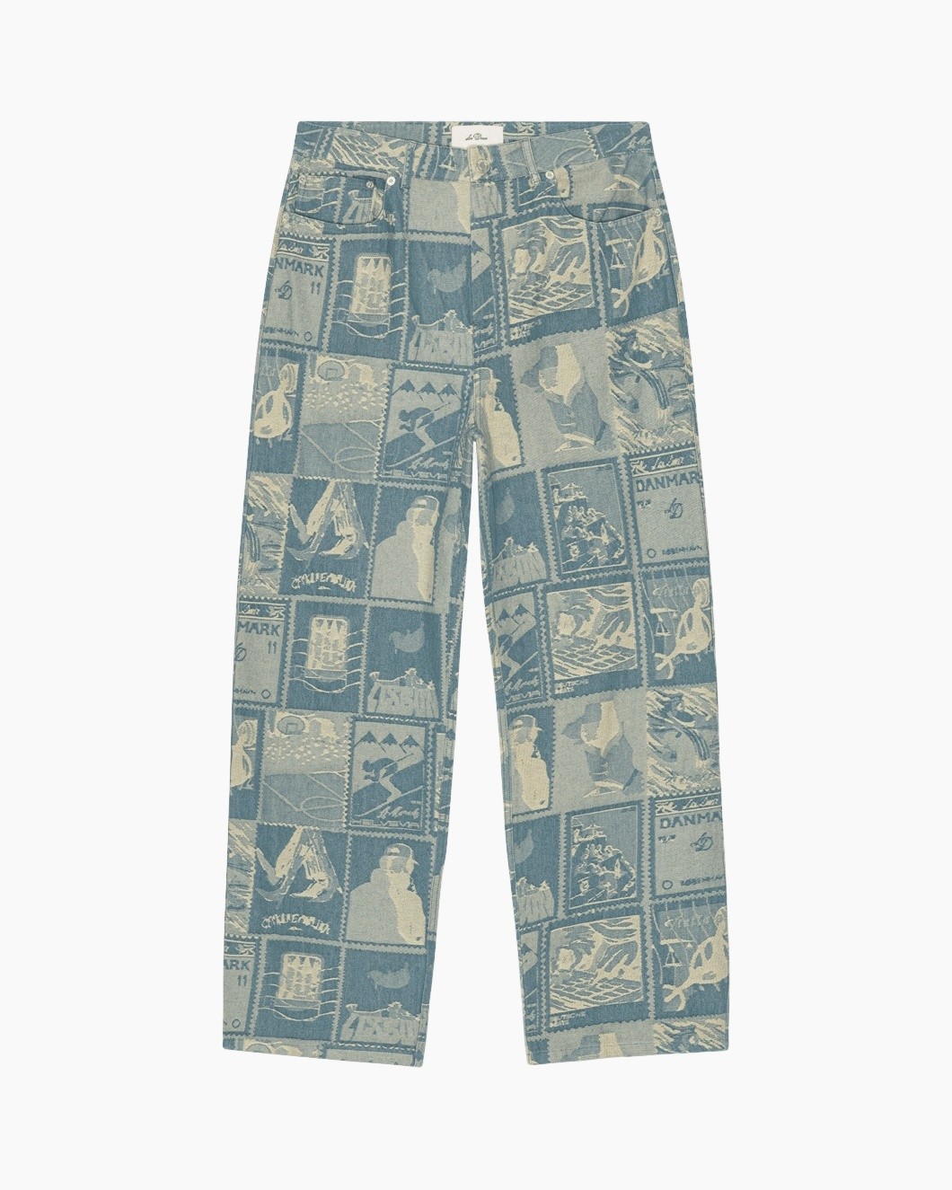 broek, broeken, print, denim, patchwork