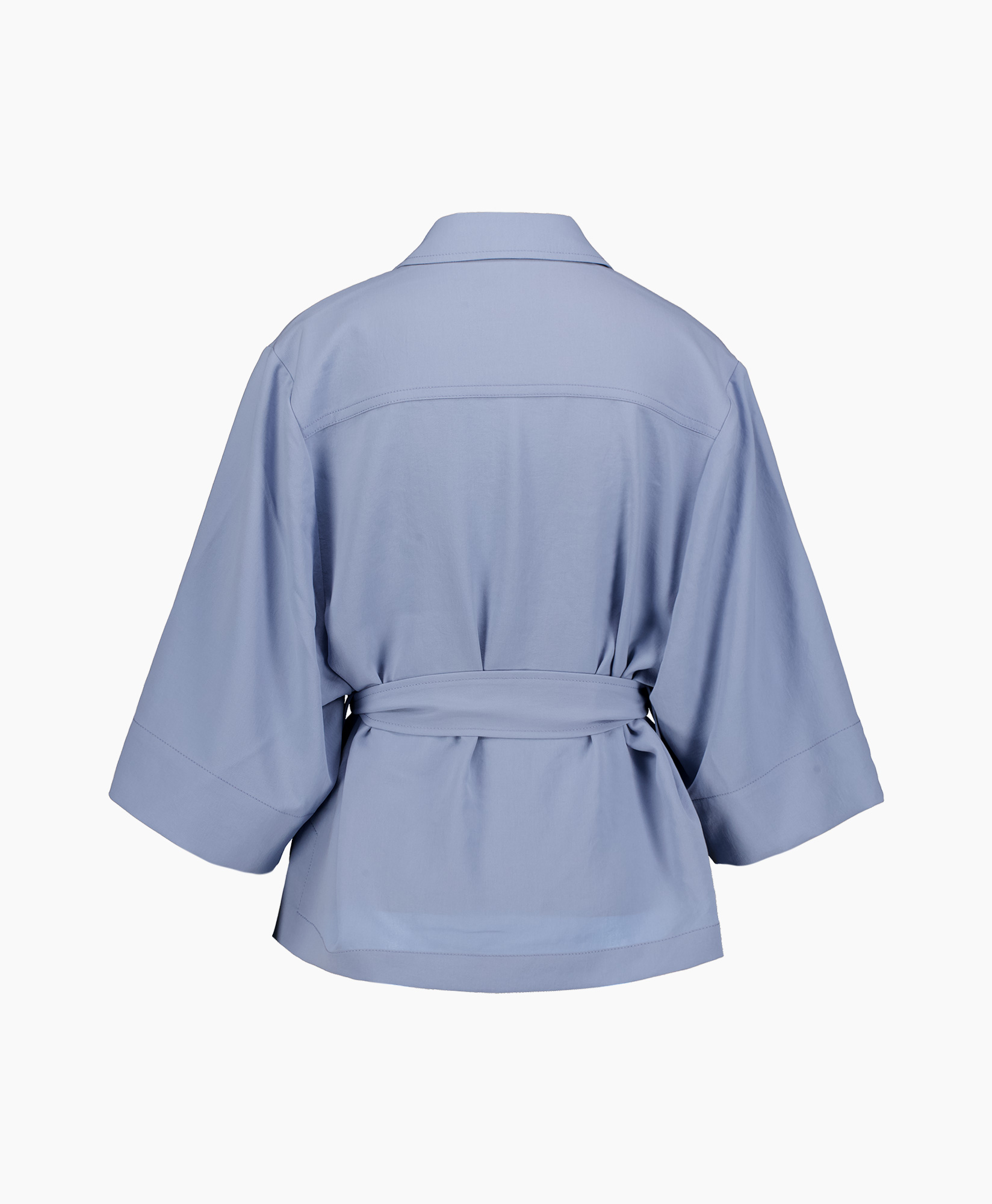 Blouse Japanese Crepe Blauw