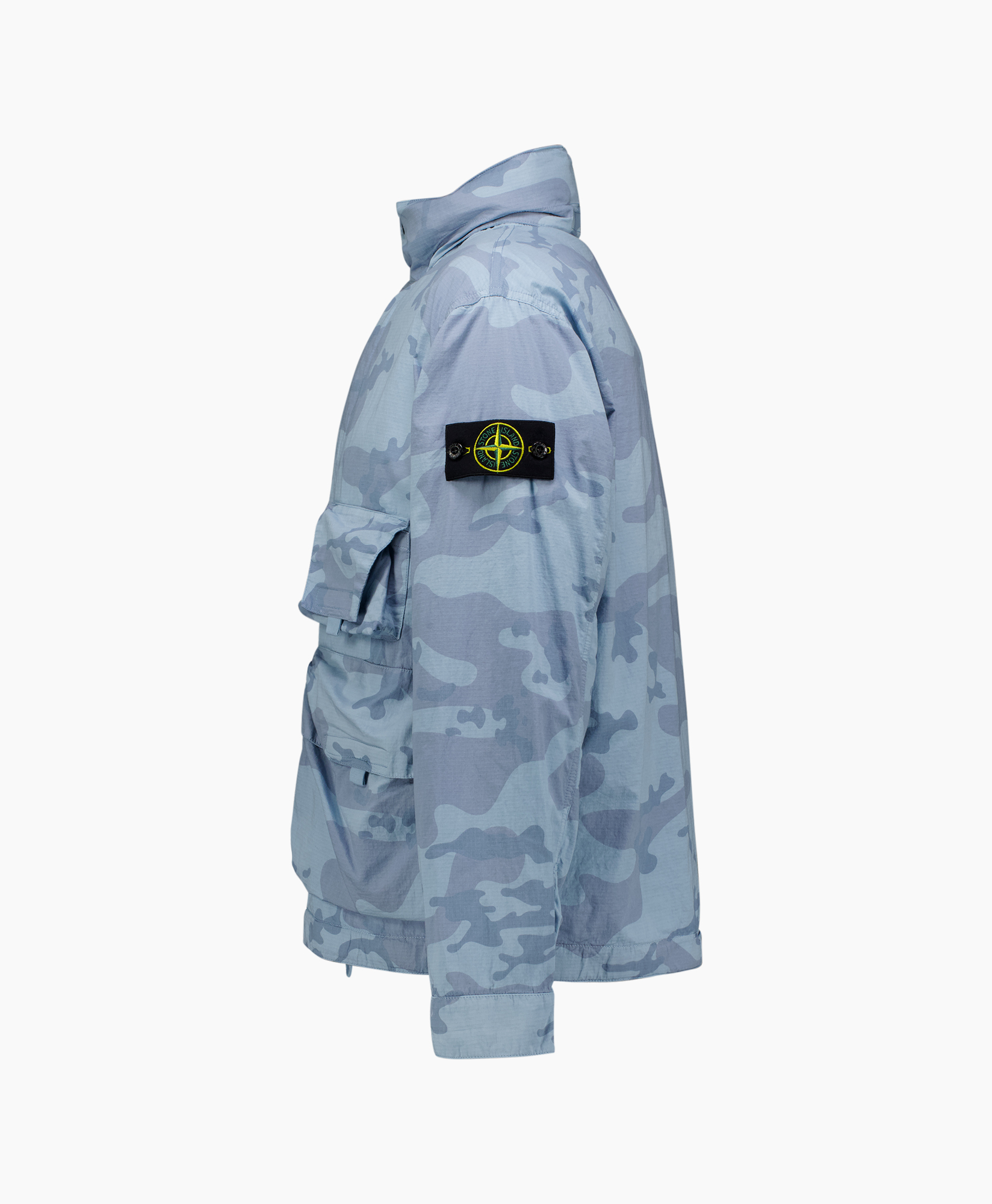 camouflage, jacket, anorak, pocket, patch/logo