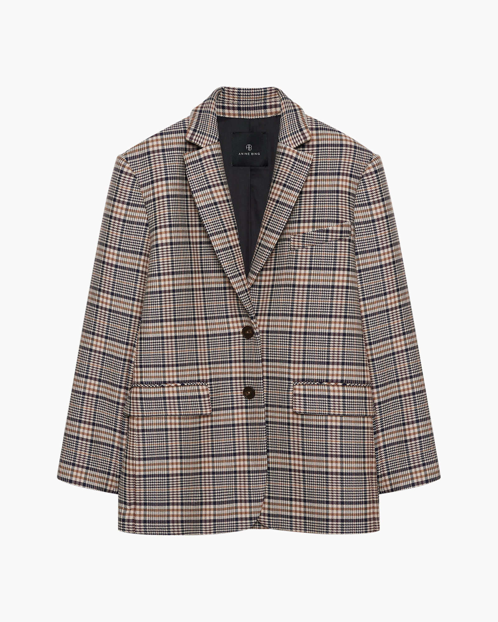 blazer, ruitjes, geruit, tweepuntslaar, zakken