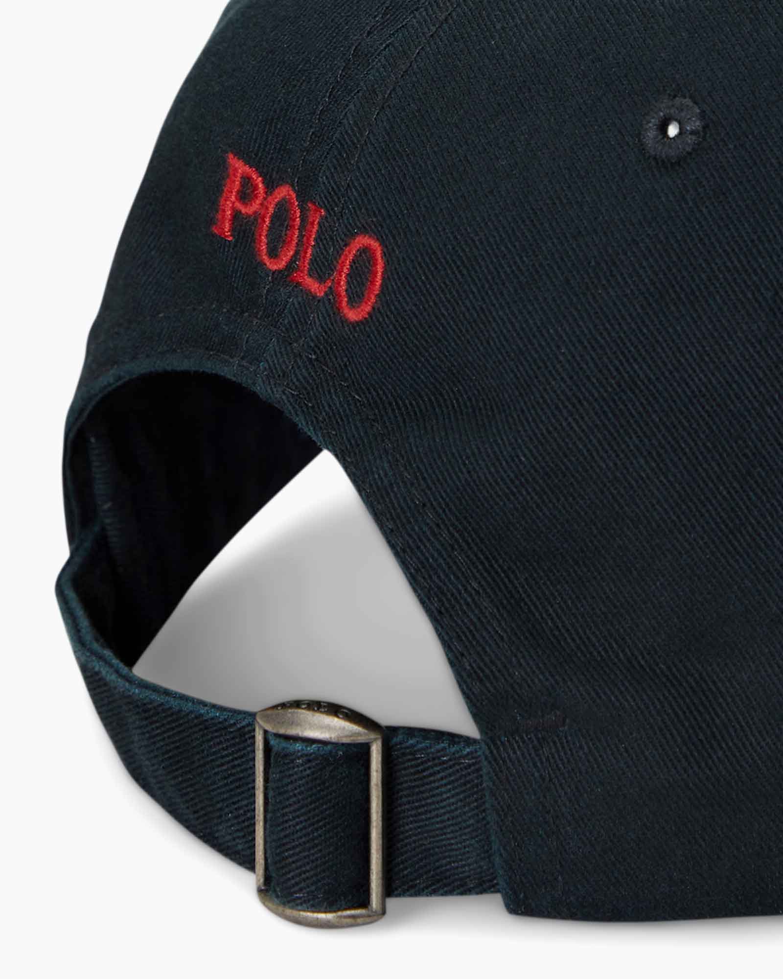 Pet Twill Logo Sport Zwart