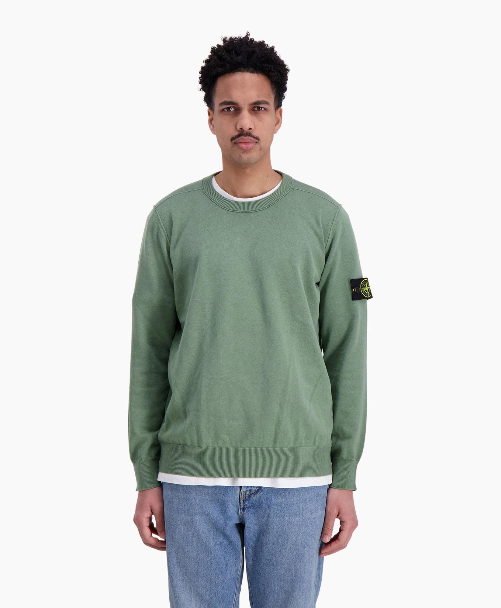 Stone Island Pullover 0b2.1 licht groen
