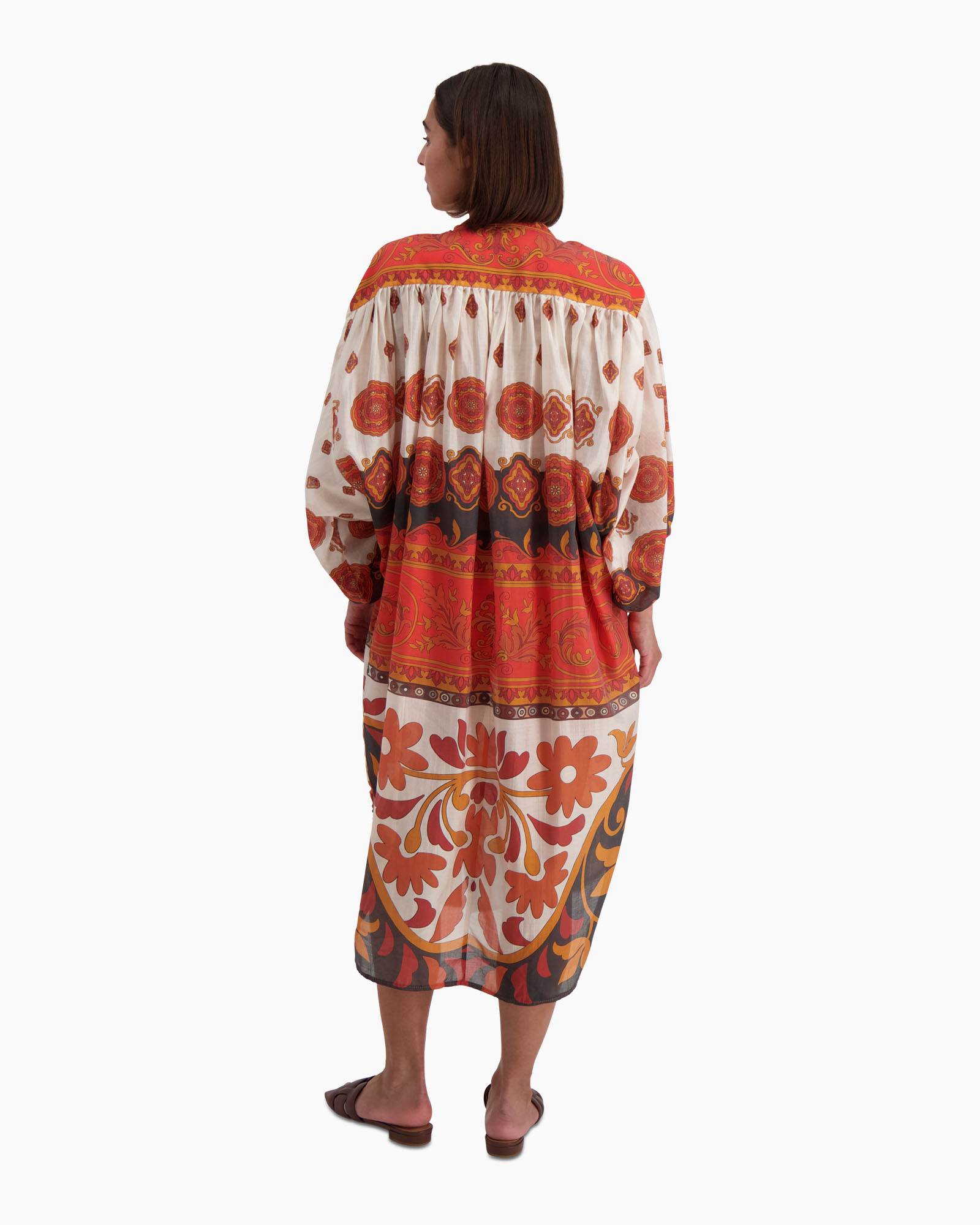 Midi Jurk Gaby Rood