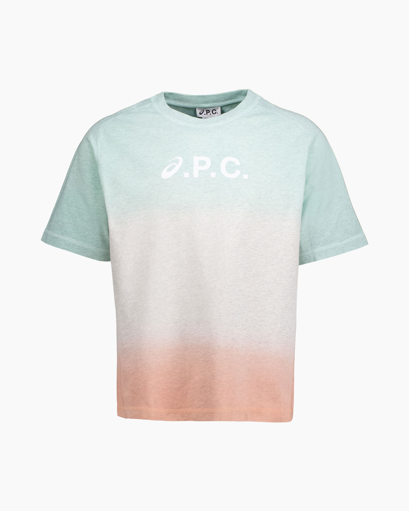 T-shirt Wind Dip Dye Print + 2 Kleurig