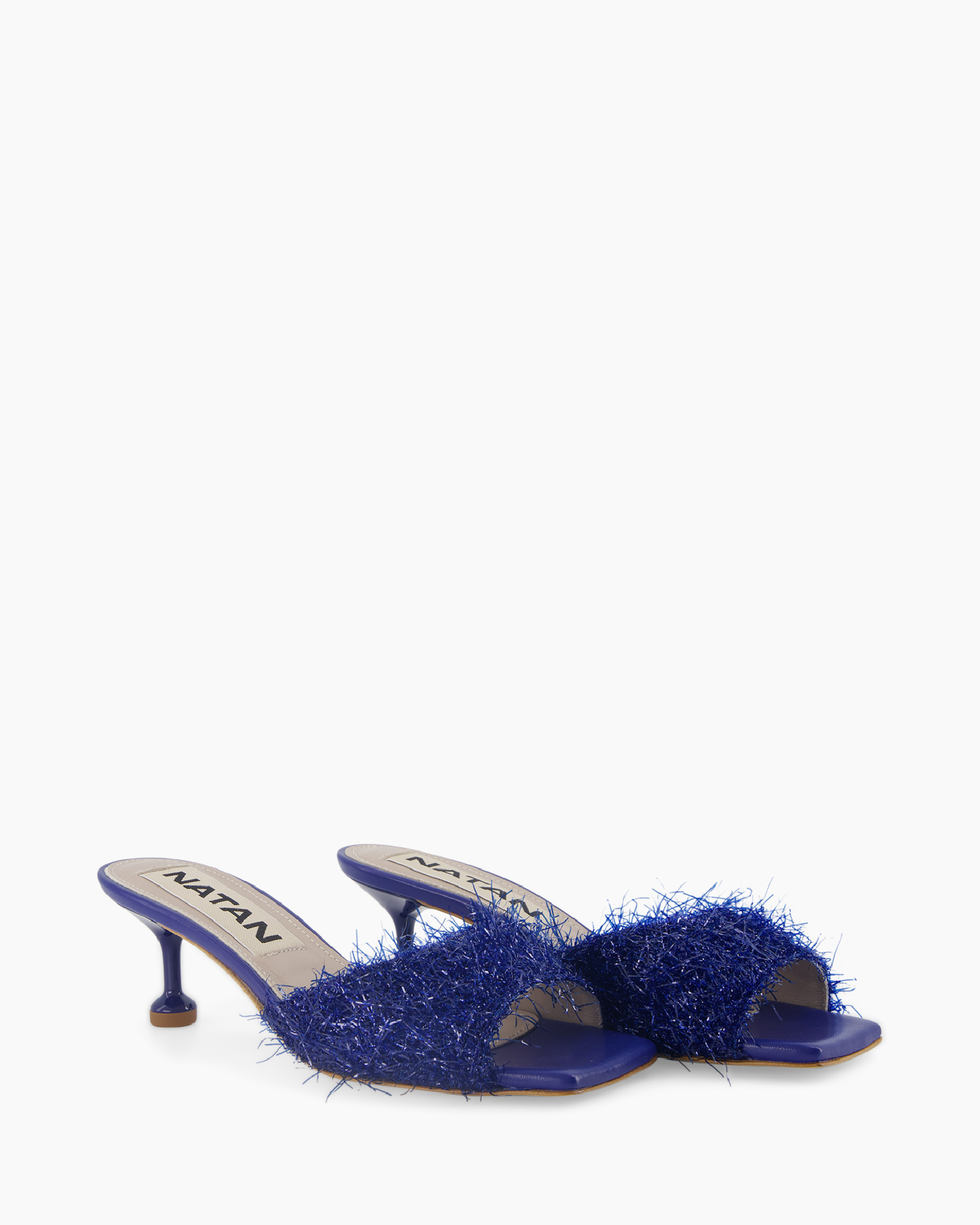 Pump Fluffy Blauw