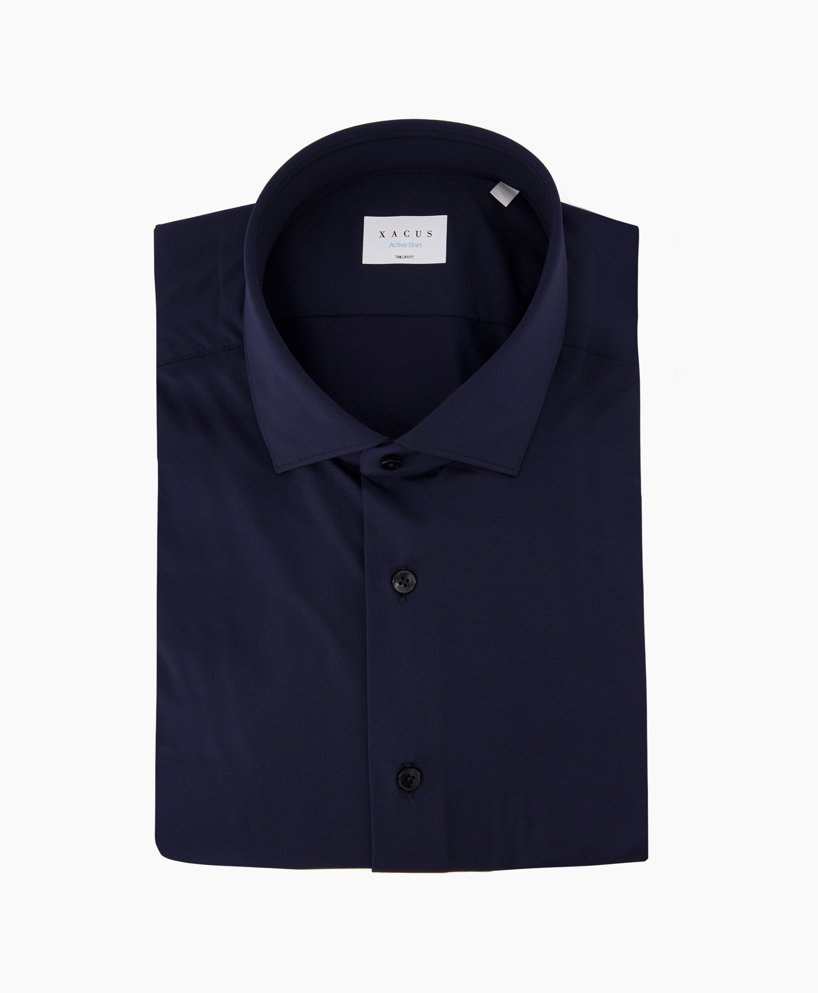 Xacus Overhemd 11460/558  Donker Blauw