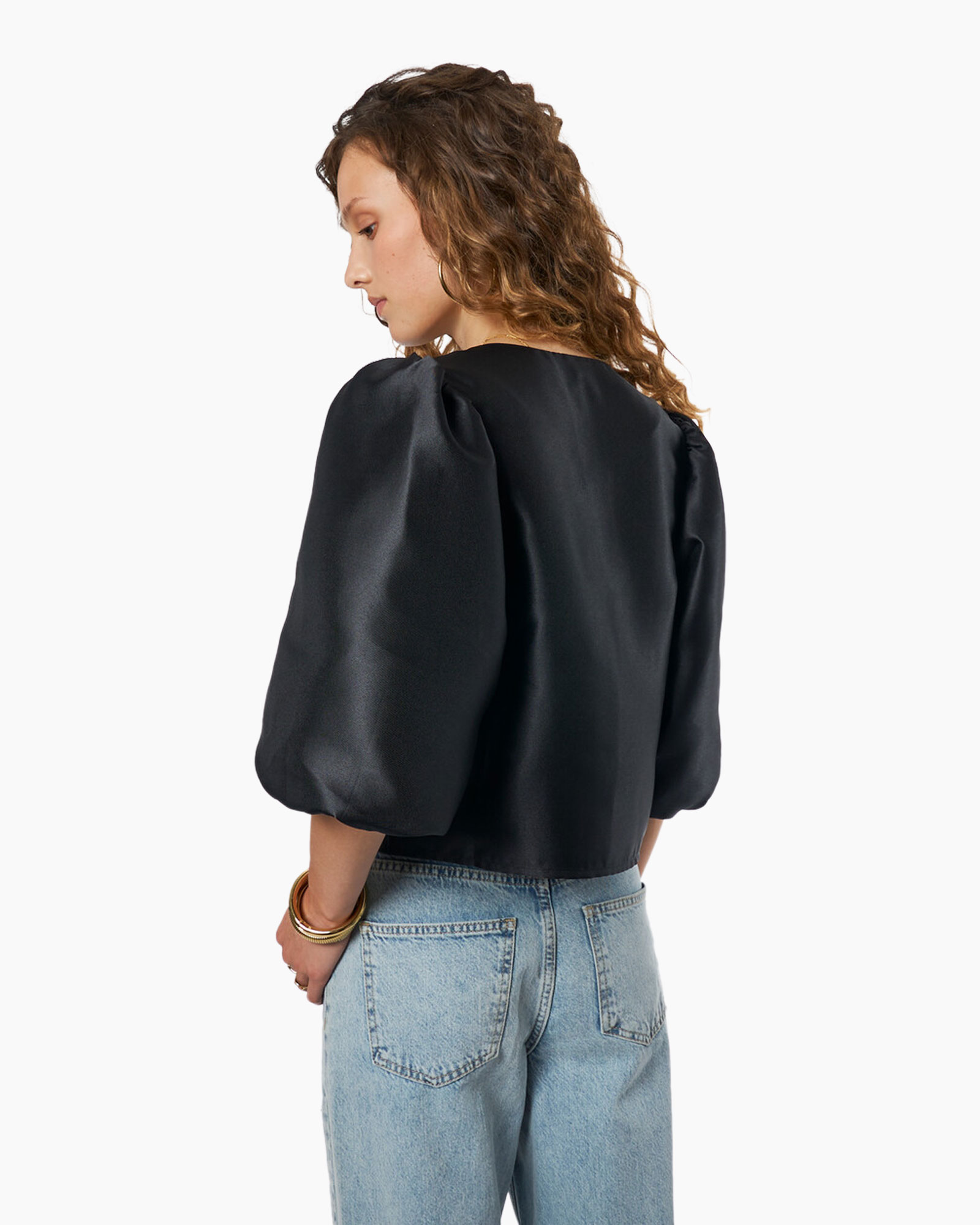 Blouse, Kaap, Broeken, Lange mouwen, Jas