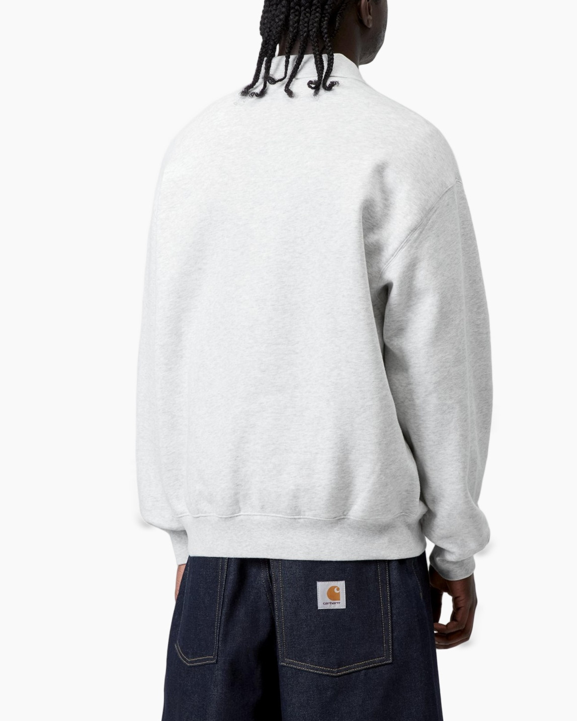 hoodie, sweatshirt, lang/lang-long-sleeve, polo, grijs