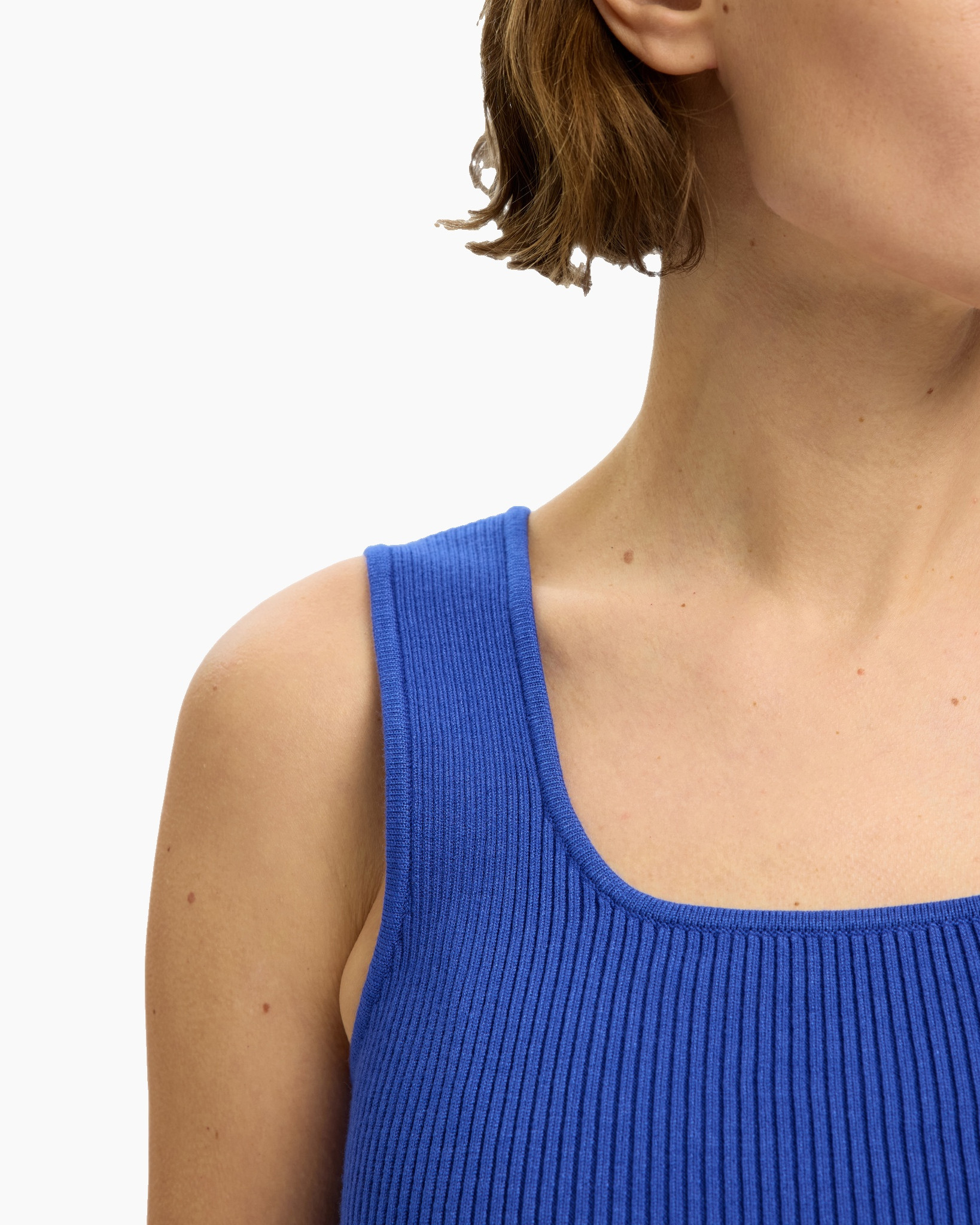 Top Kamma Jenny Sl Knit Top Blauw