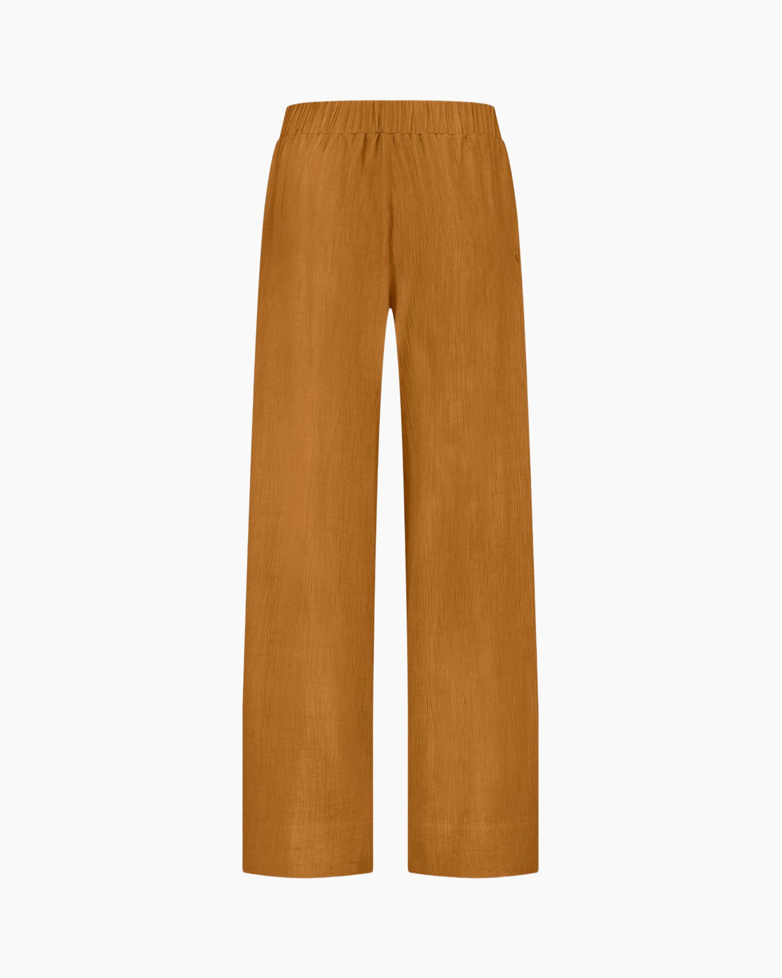 Broek Grace Linen Look Trousers Goud