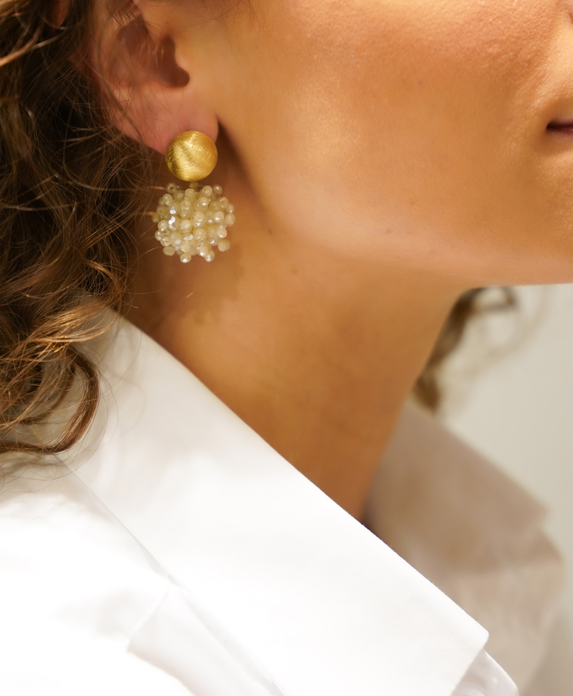 Lott. Gioielli Oorbellen Ce Gb Globe S Double Ston Zalm