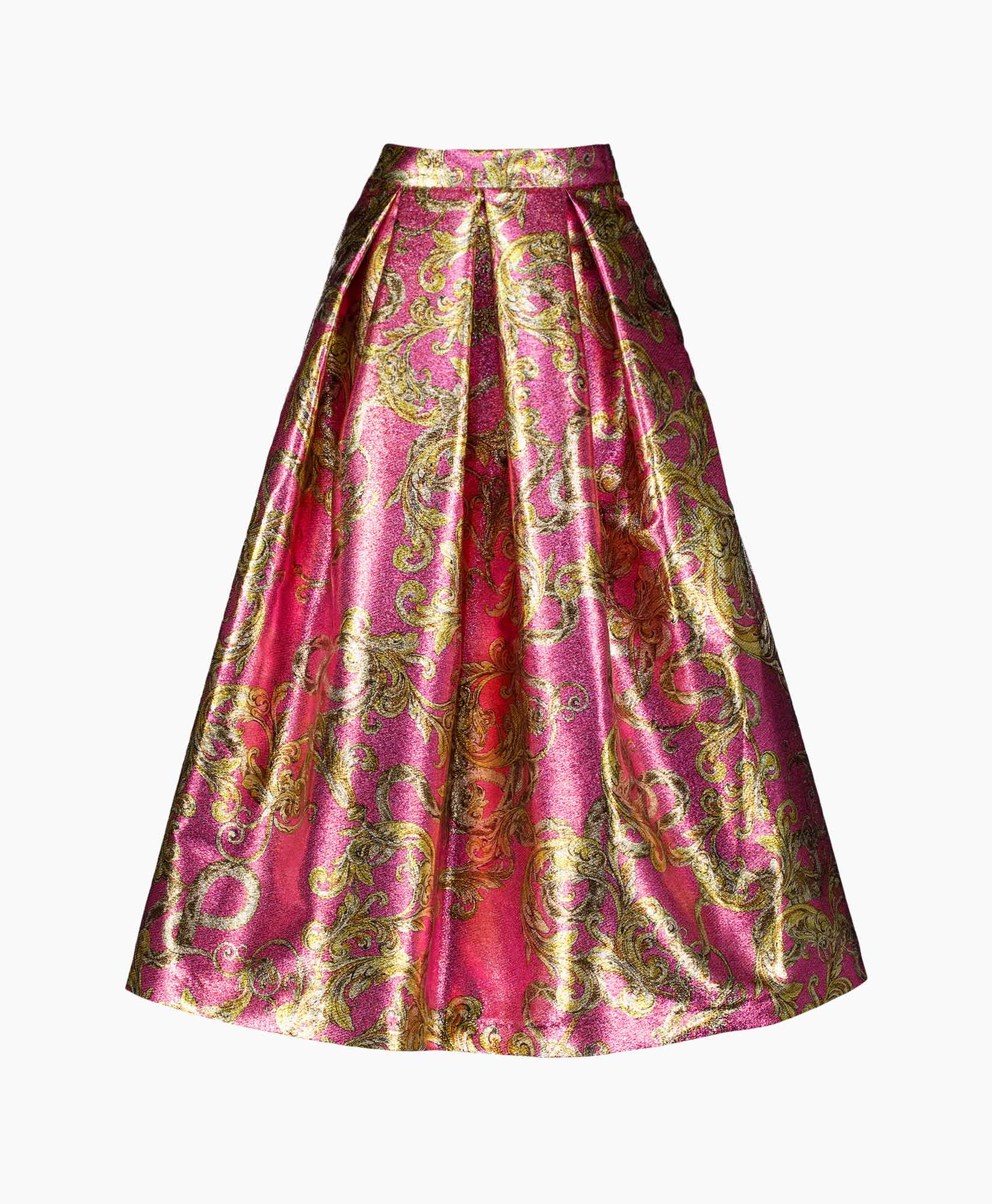 Maxi Rok Lx Snake Roze