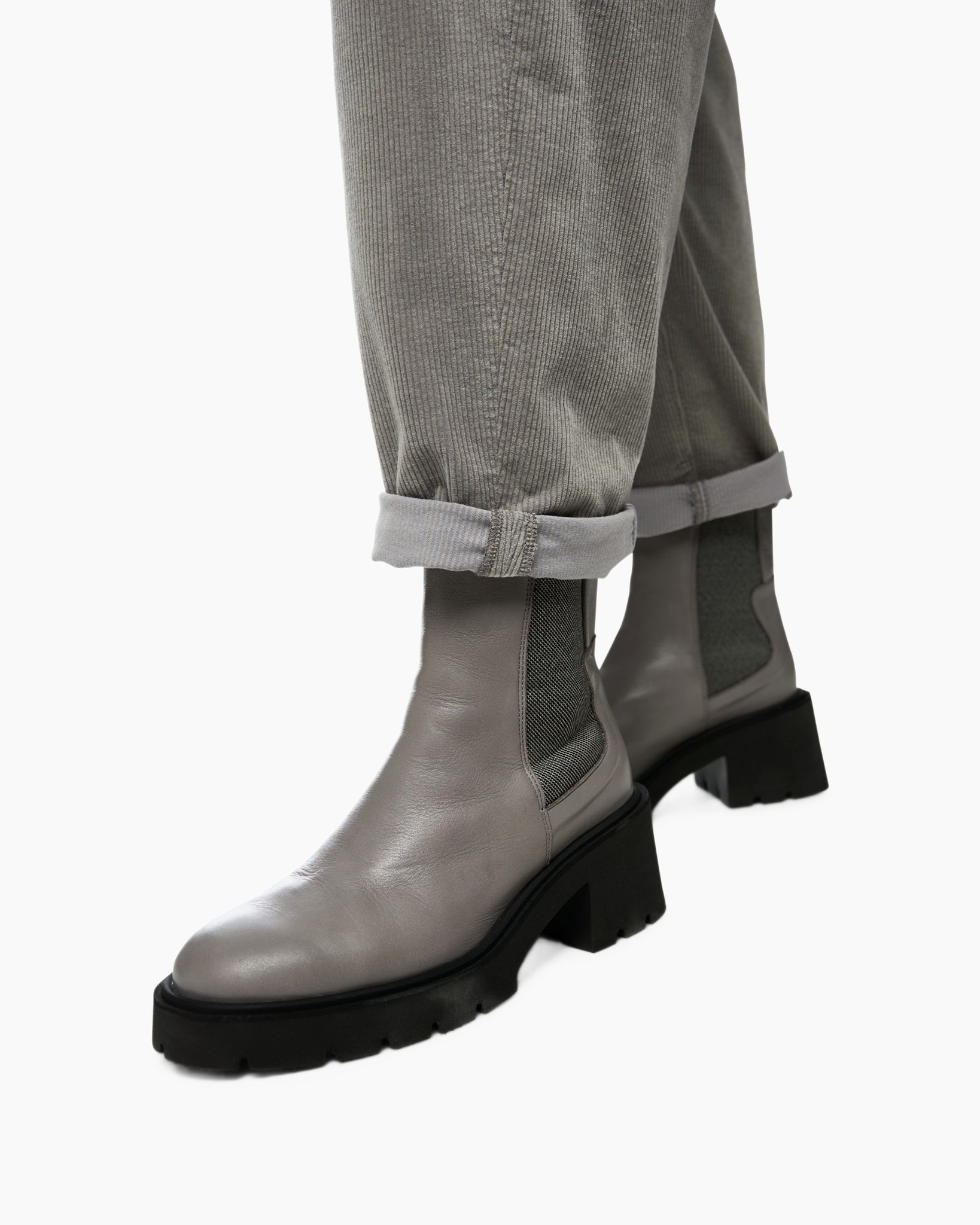 Broek Zp 81.29 W73 midden grijs