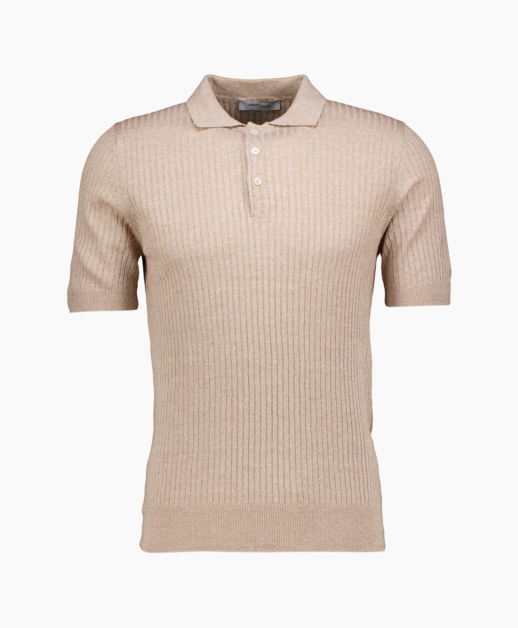 Polo Cotton Linen Zand