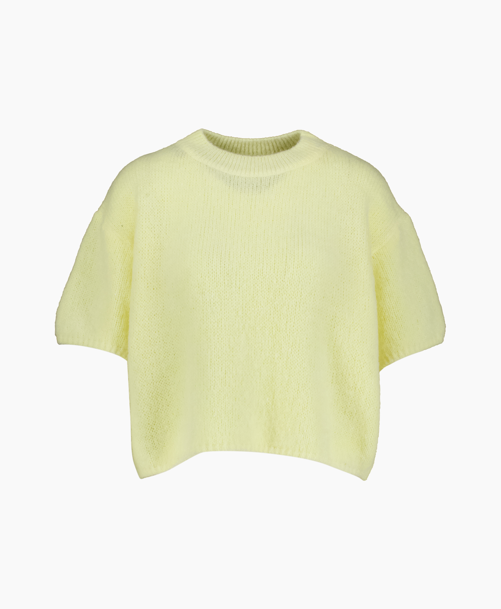 Gebreide Trui Inverigo licht geel