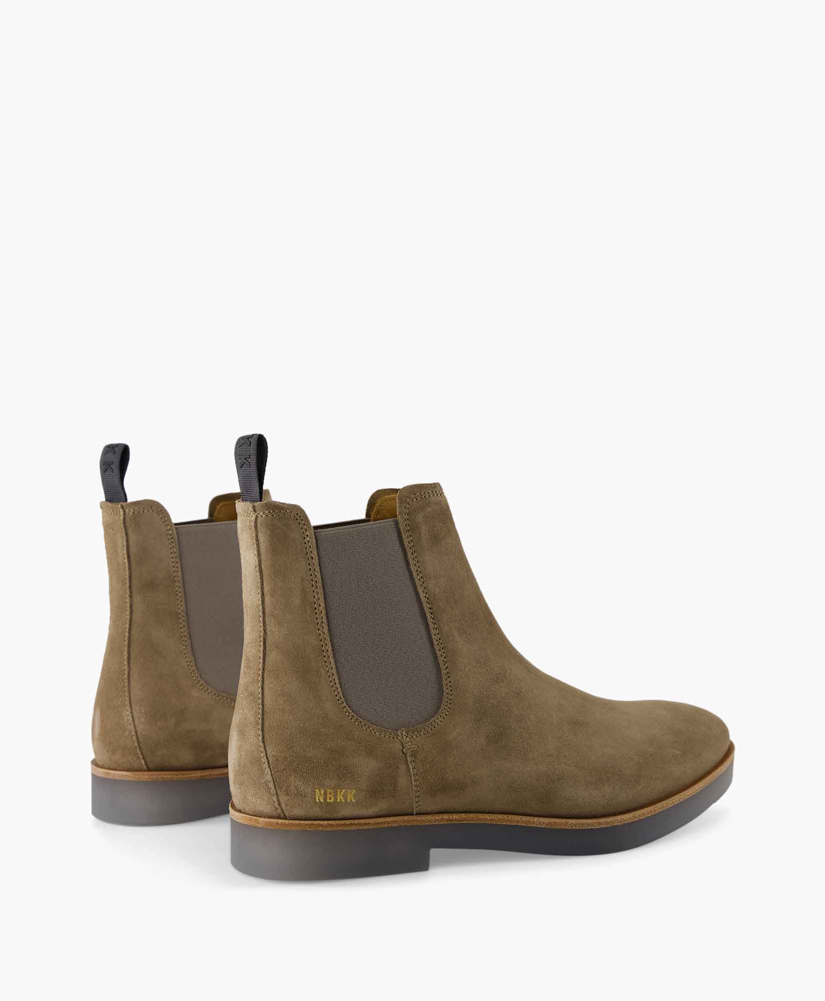 Chelsea Boot Logan Chelsea Suede Ii Taupe