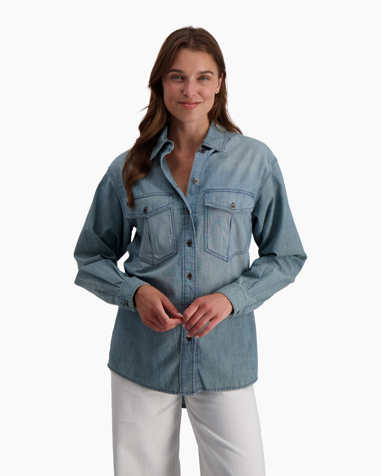 Blouse Ovelia Blauw